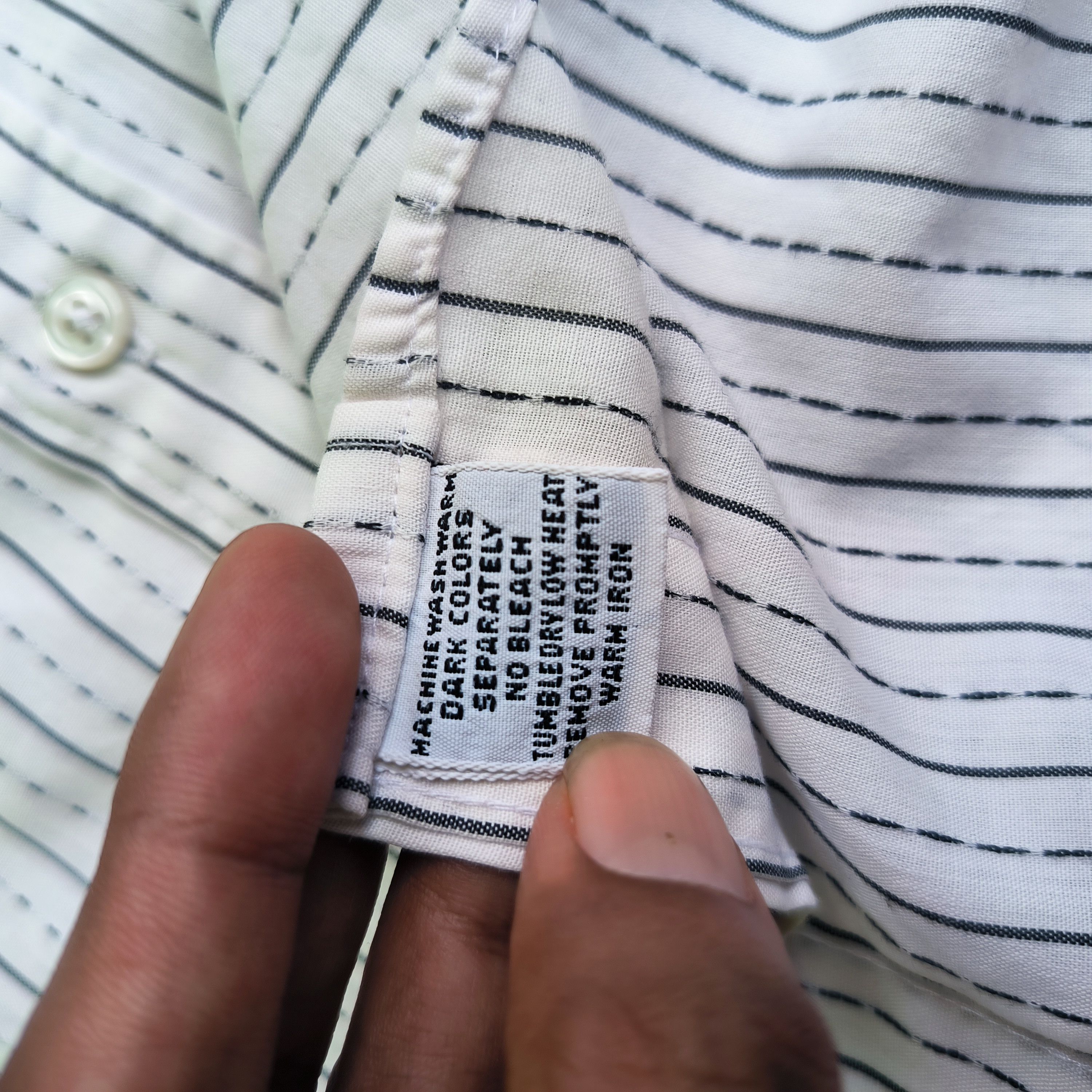Christian Dior Monsieur Vintage Christian Dior Hickory Shirts Size US L / EU 52-54 / 3 - 4 Thumbnail