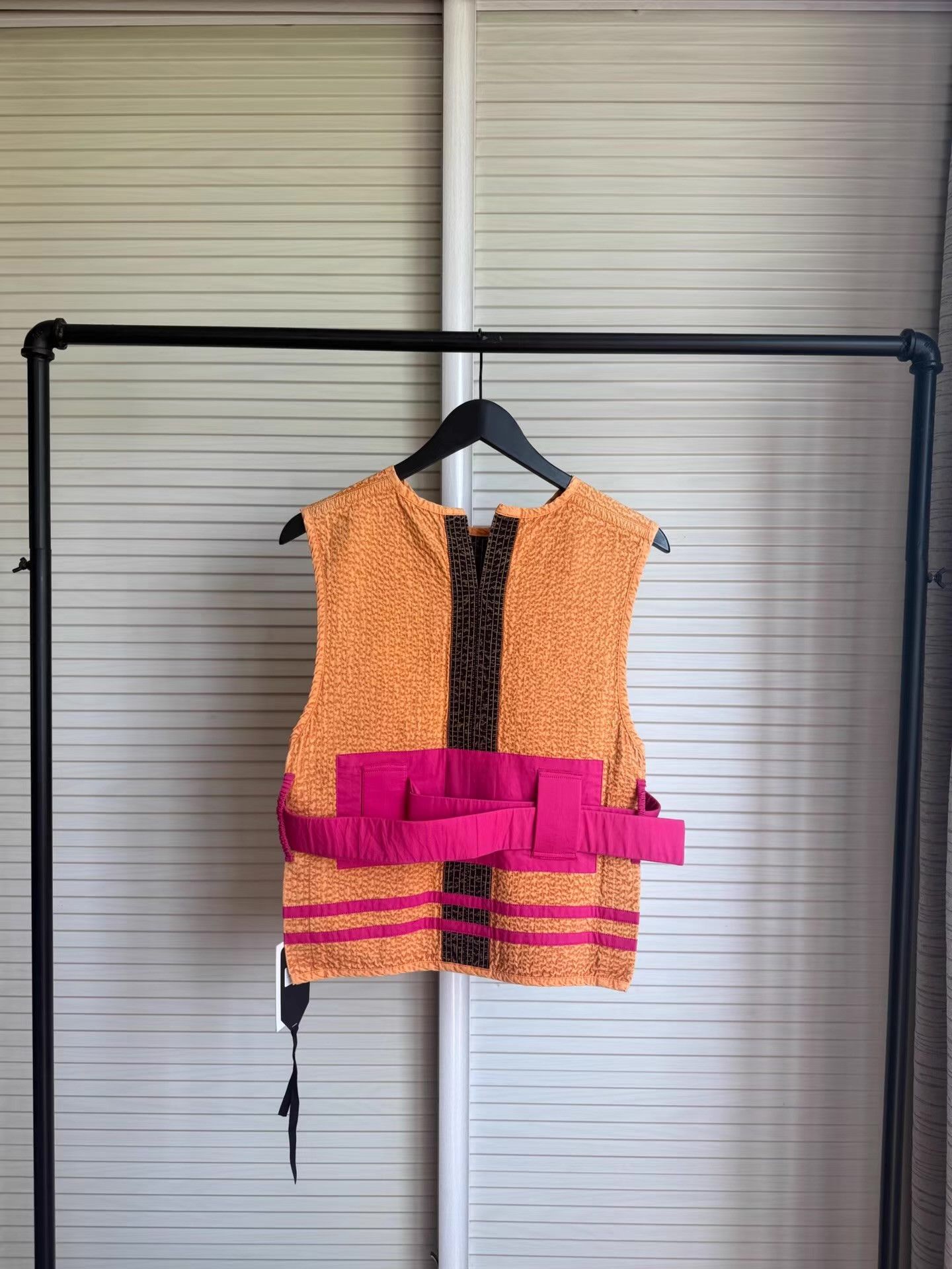 Craig Green CRAIG GREEN Washed Orange Vest Q17 Size L / US 10 / IT 46 - 3 Thumbnail