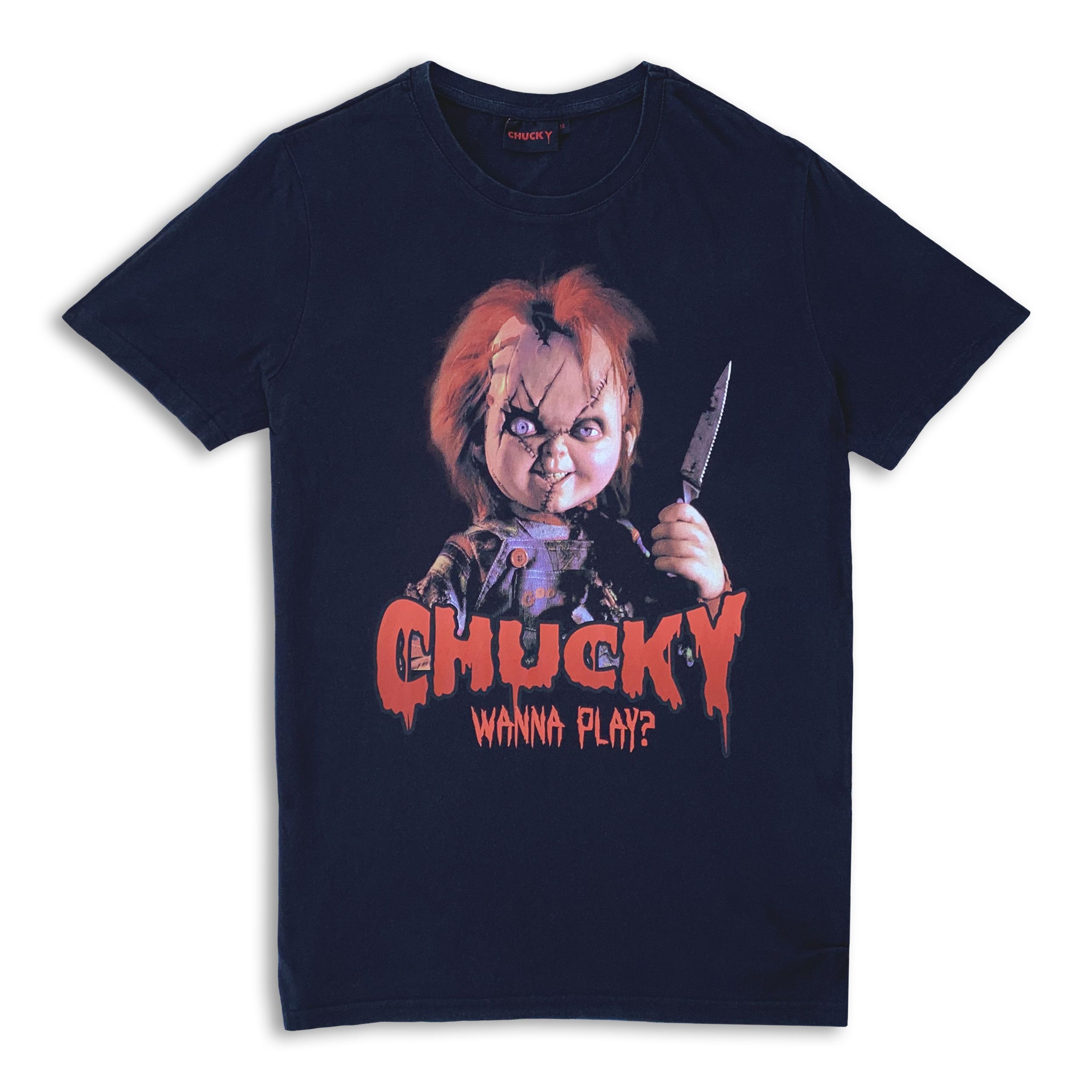 Other Y2K CHUCKY T shirt Movie Tee Horror Official Wanna Play? Size US S / EU 44-46 / 1 - 2 Thumbnail