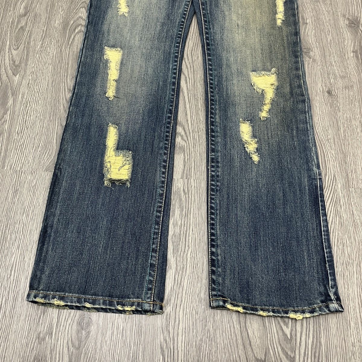14th Addiction Riot - Thrashed Fading Denim ifsix Lgb Style shibuya tokyo Size US 30 / EU 46 - 8 Thumbnail