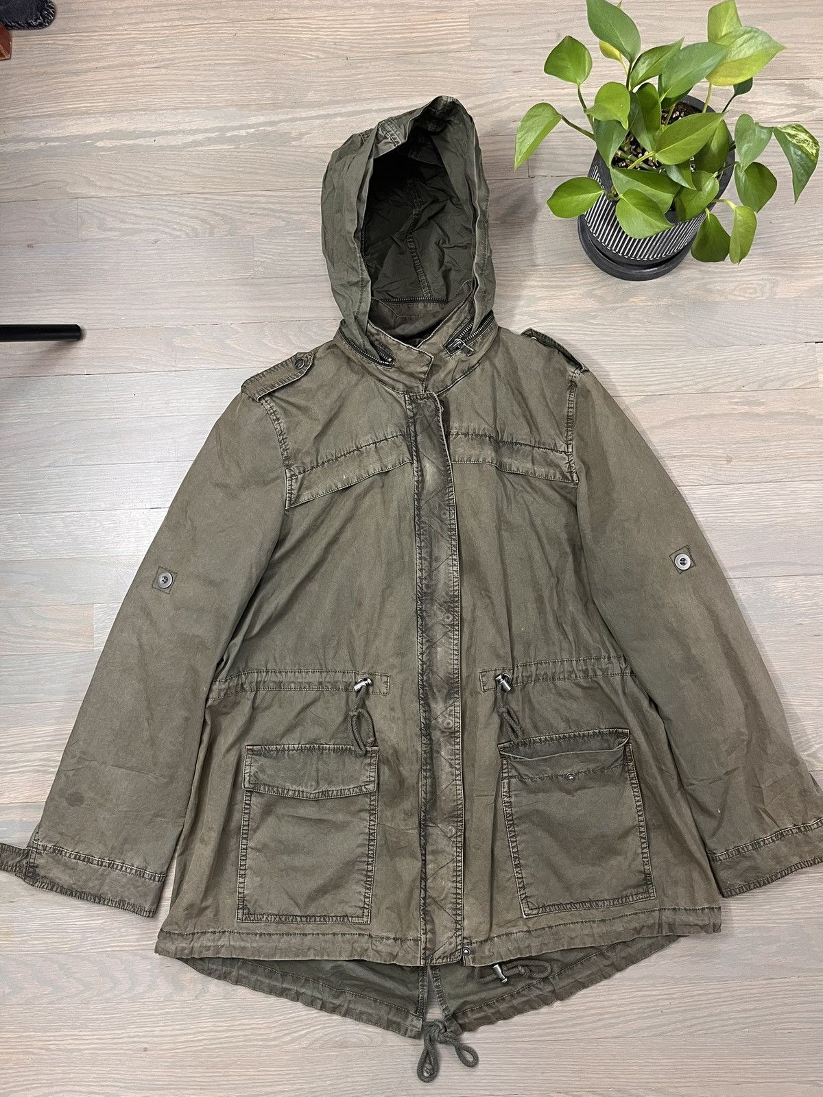 Levi's Dark Green Levi’s Down-coat. Size L / US 10 / IT 46 - 5 Thumbnail