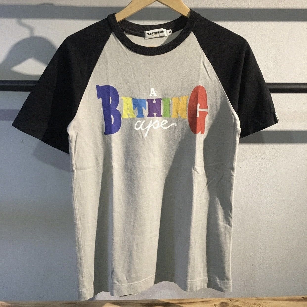 Bape Vintage Bape A Bathing Ape Rainbow Tee Size US S / EU 44-46 / 1 - 1 Thumbnail
