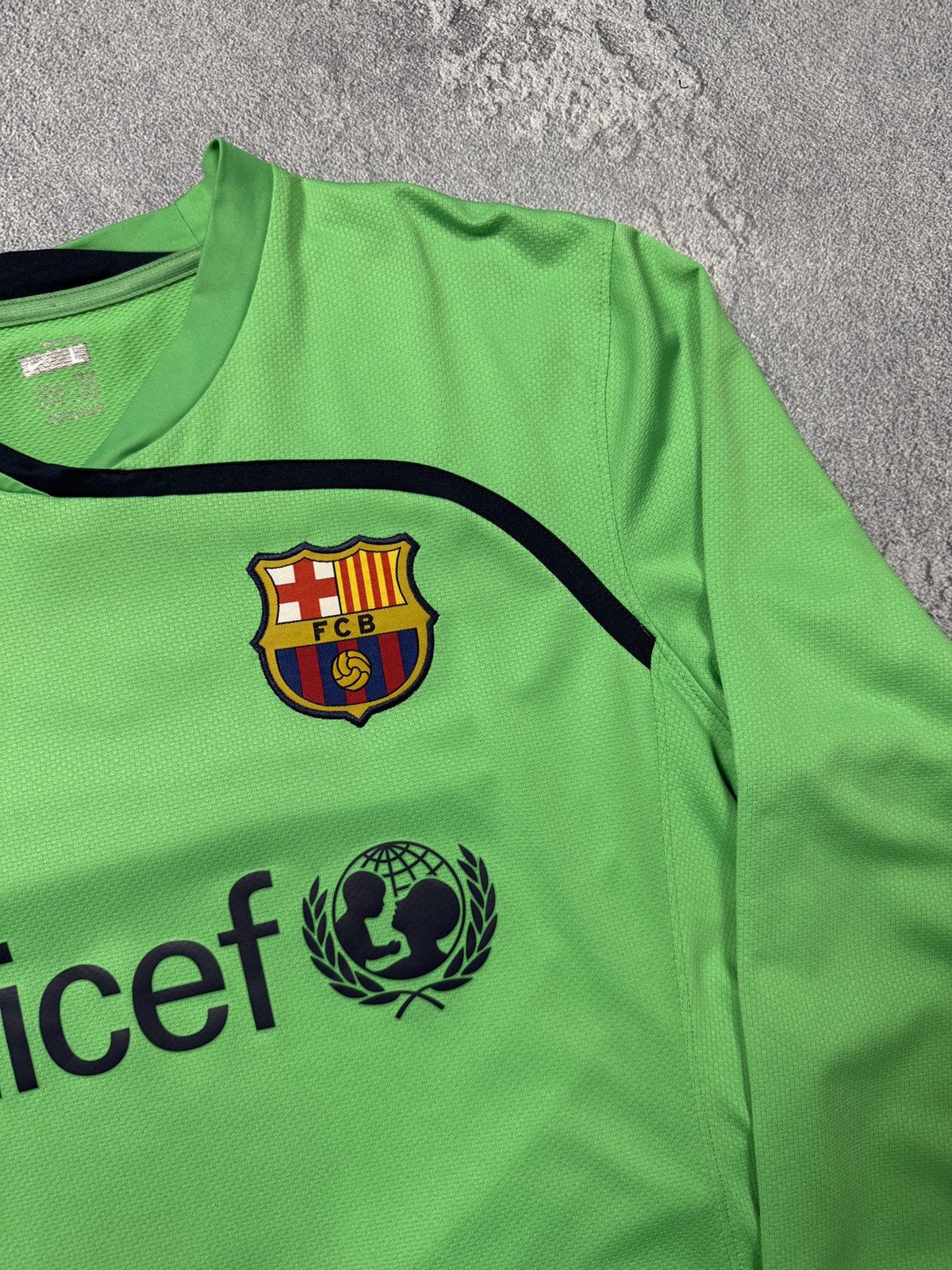 Nike Nike FCB Barcelona LFP unicef longsleeve jersey Size US L / EU 52-54 / 3 - 5 Thumbnail
