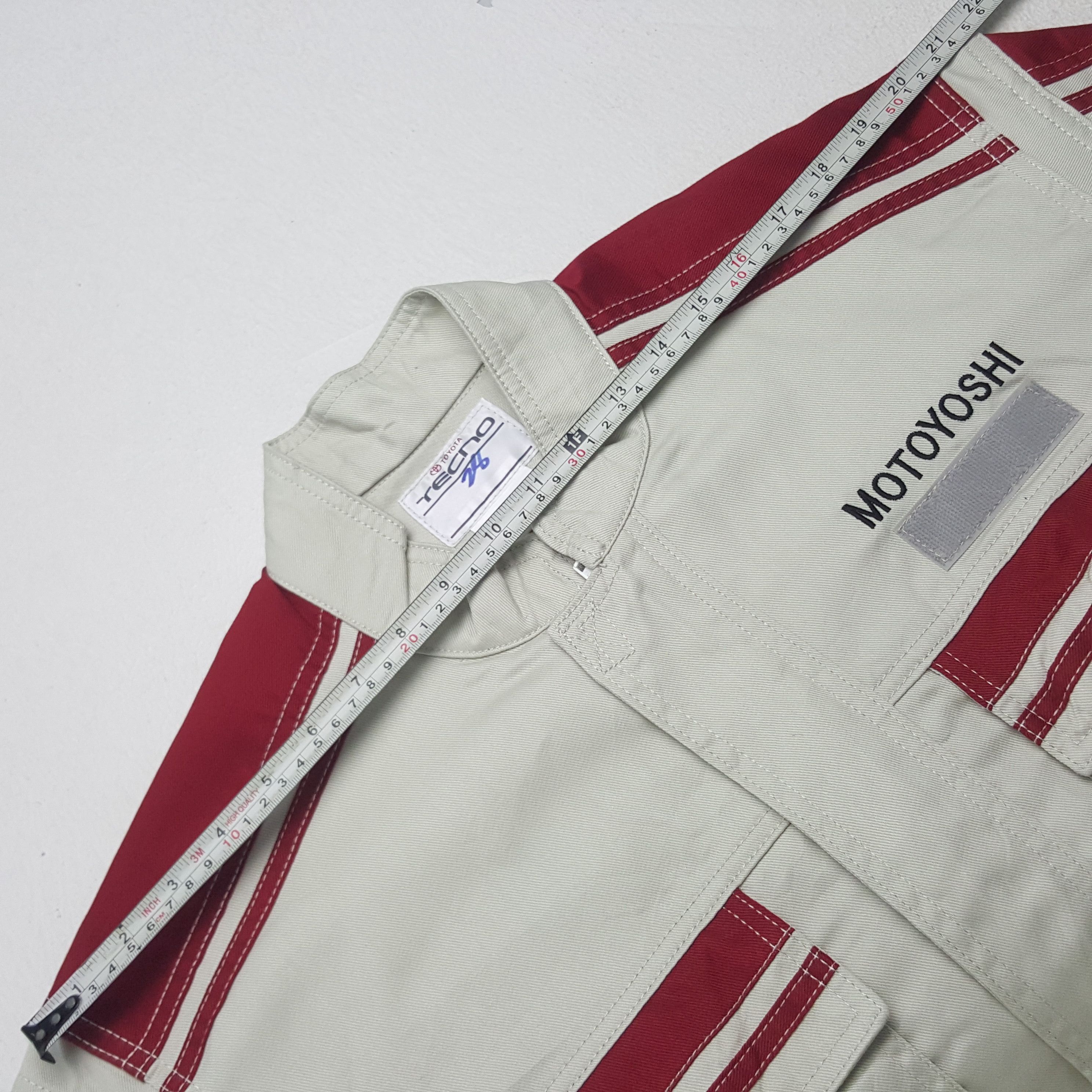 Japanese Brand × Vintage Vintage Toyota Tecno Japanese Brand Racing Coverall Jacket Size US M / EU 48-50 / 2 - 14 Thumbnail