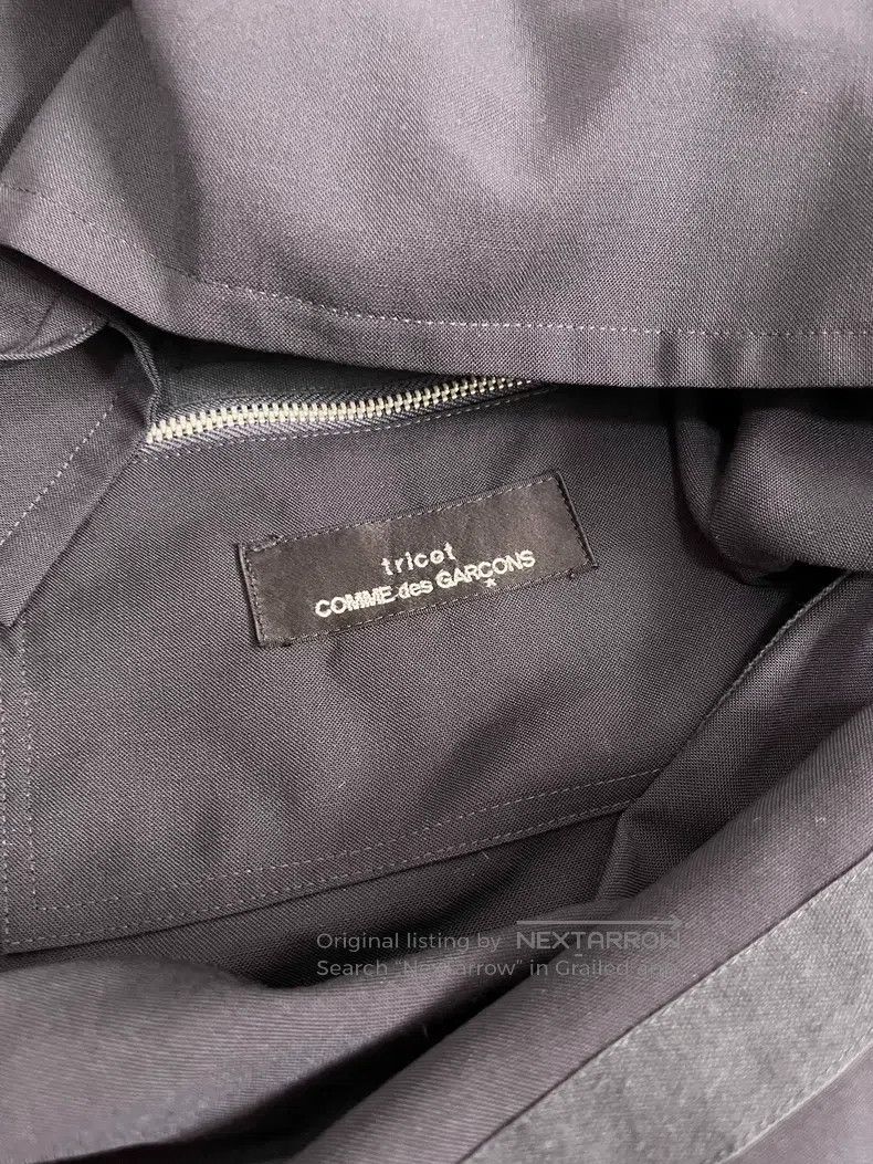 Comme des Garcons Comme des Garcons Satchel, Pleated Skirt Bag, Black Size ONE SIZE - 7 Thumbnail