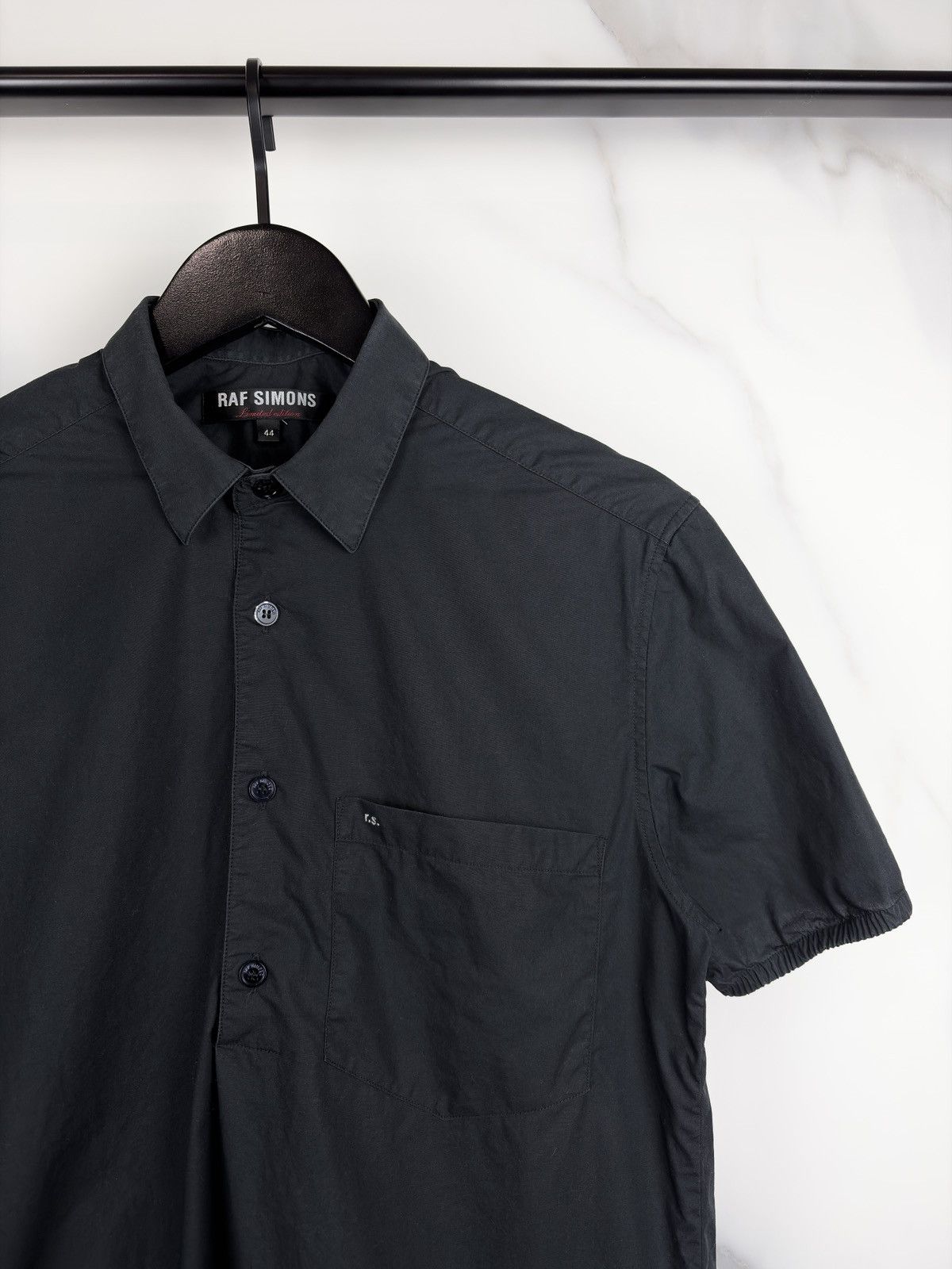 Raf Simons Raf Simons RS Logo Limited Edition Button Polo Shirt Size US S / EU 44-46 / 1 - 3 Thumbnail