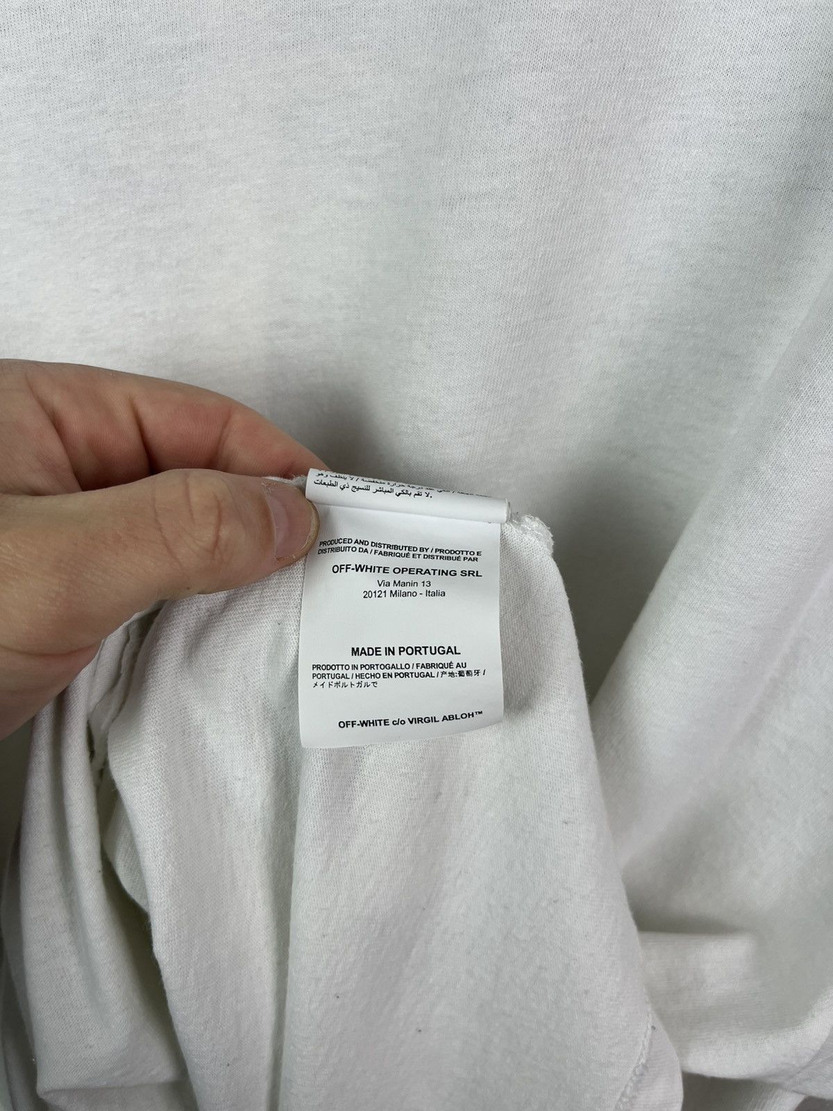 Off-White Off-White Temperature 2018 Oversized T-Shirt Rare Hype Y2K Size US XL / EU 56 / 4 - 18 Thumbnail