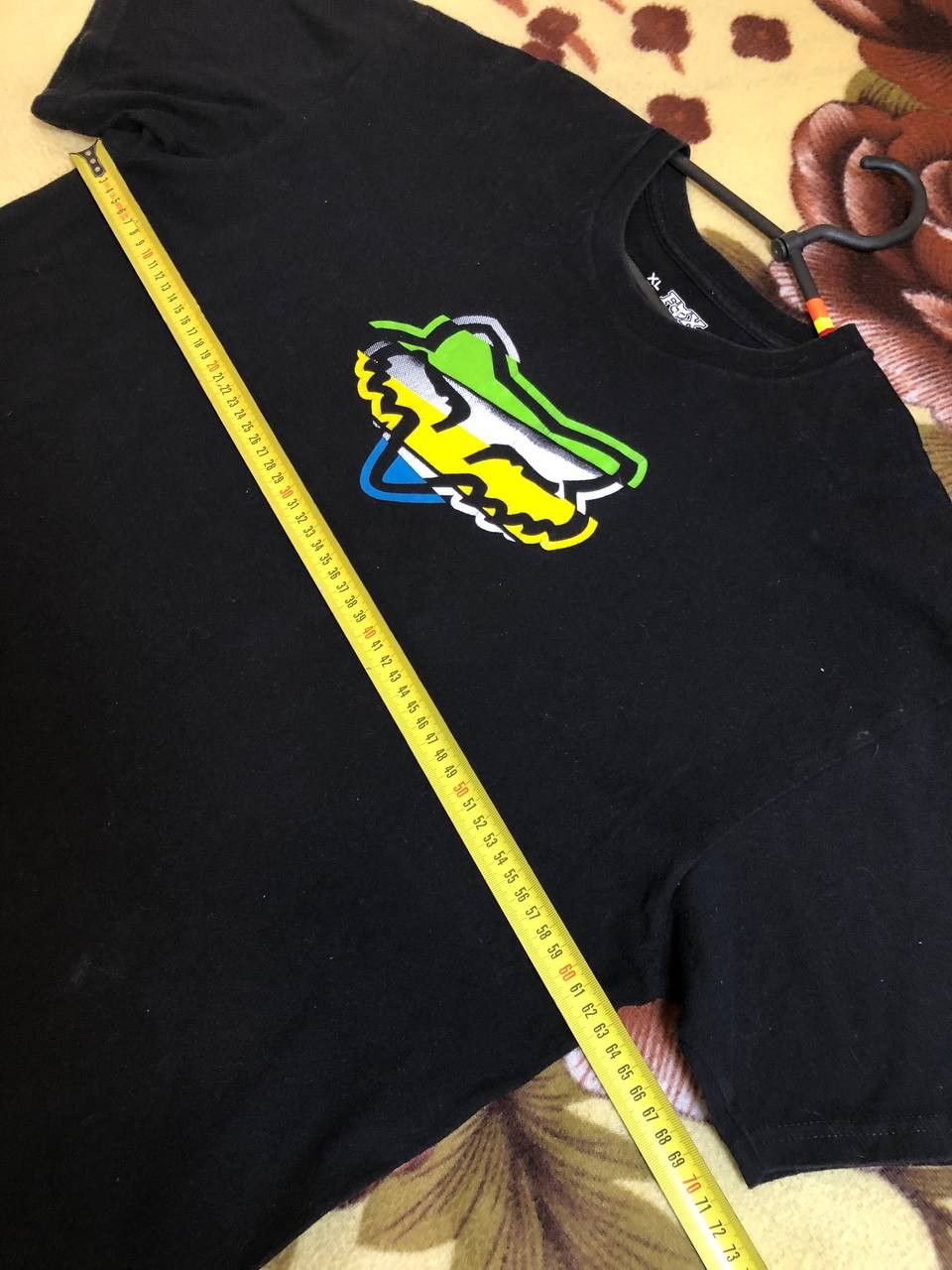 Fox Racing Vintage Y2K Fox Racing Shirt Motocross Center Logo Size US XL / EU 56 / 4 - 9 Thumbnail