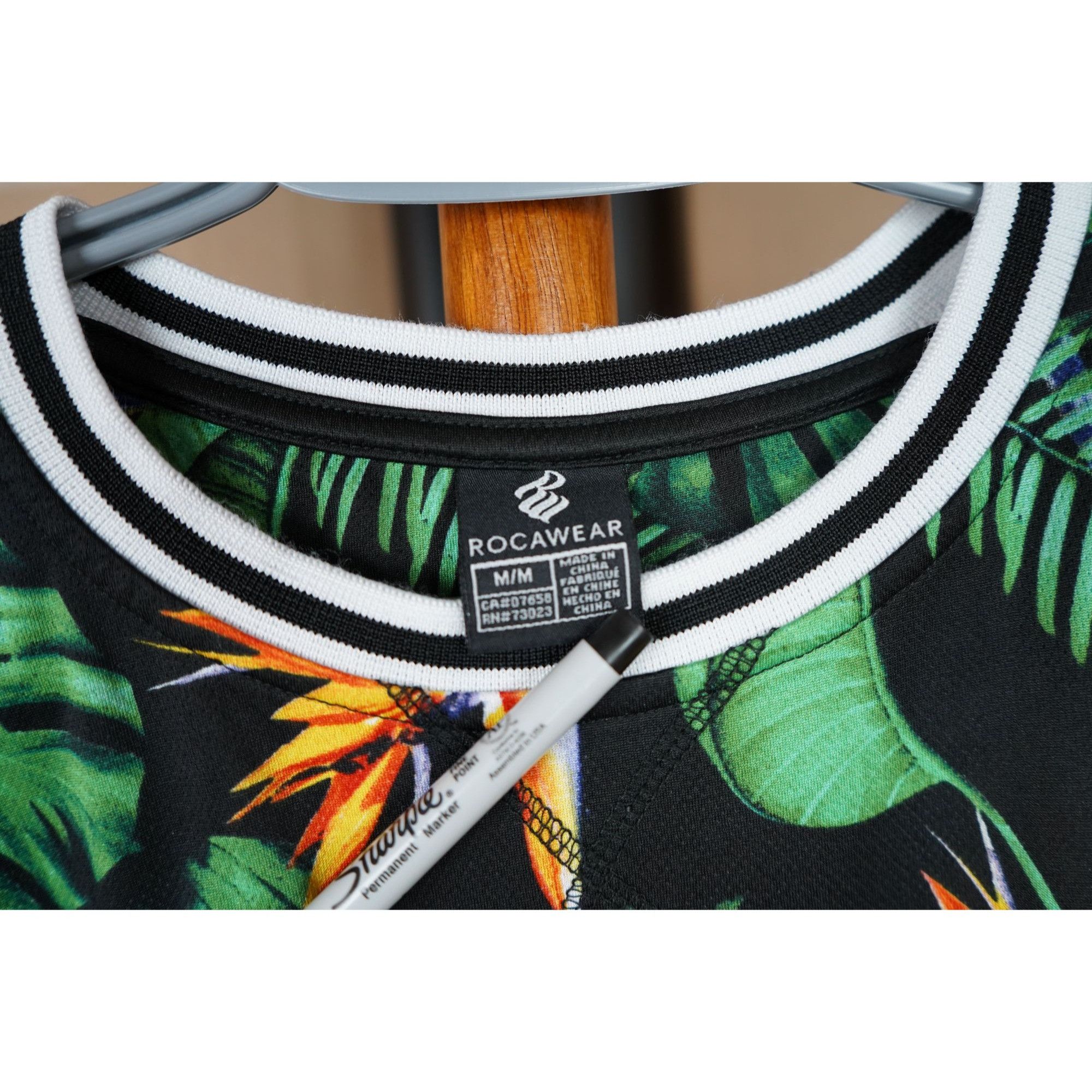 Rocawear Rocawear Tshirt Men's M Y2K Nature Theme AOP #431 Size US M / EU 48-50 / 2 - 5 Thumbnail