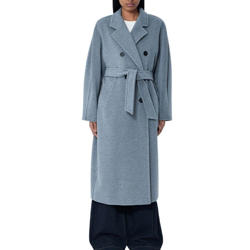 Max Mara MAX MARA Madame Gray Wool/Cashmere Coat New & Authentic (Wom Size S / US 4 / IT 40 - 1 Preview