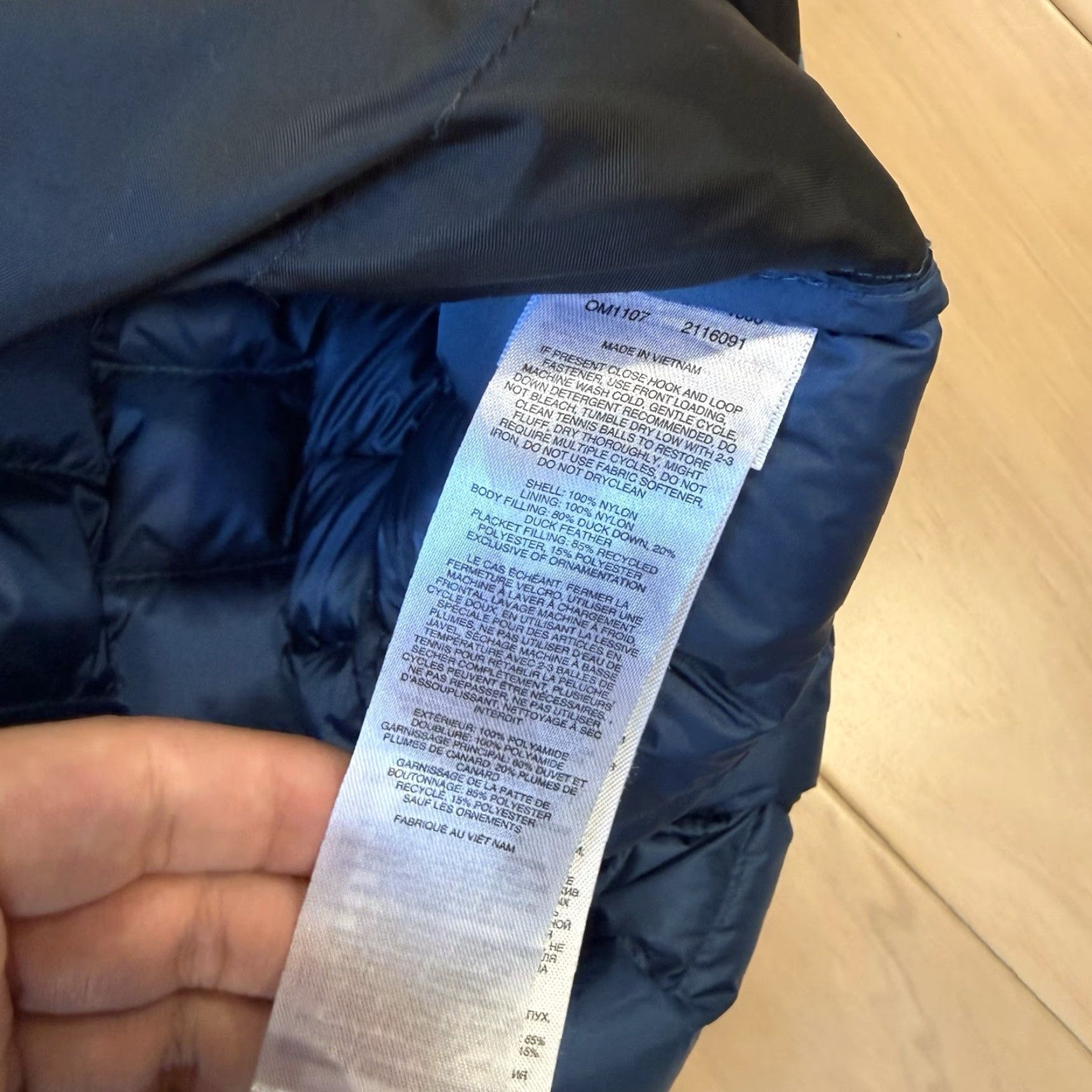 Mountain Hardwear Mountain Hardwear Temescalborz Jacket 2XL Blue Full Zip Puffer Down Insulated Mens Jacket Size US XXL / EU 58 / 5 - 7 Thumbnail