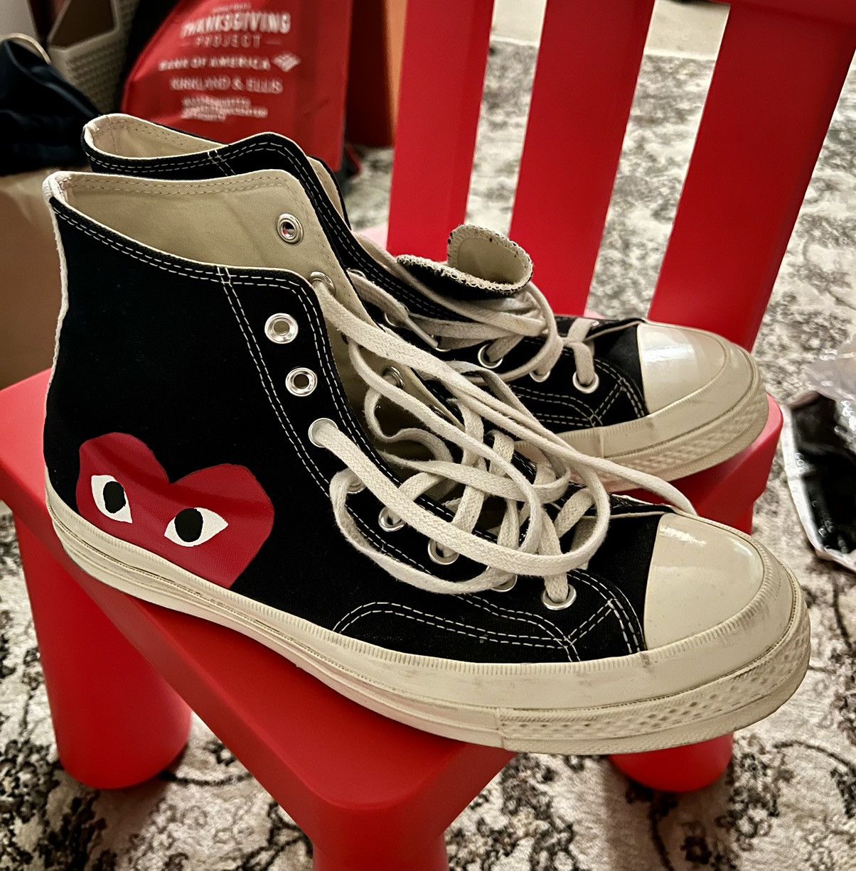 Comme des 2025 garcons converse grailed