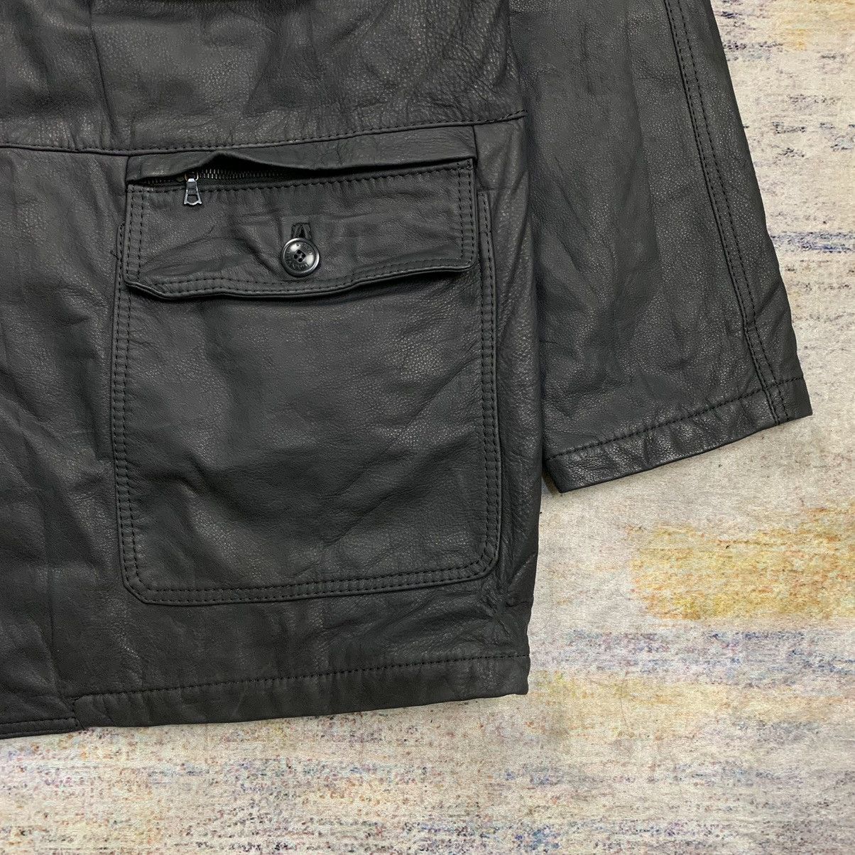 Lanvin Lanvin paris safari leather jacket Size US XL / EU 56 / 4 - 3 Thumbnail