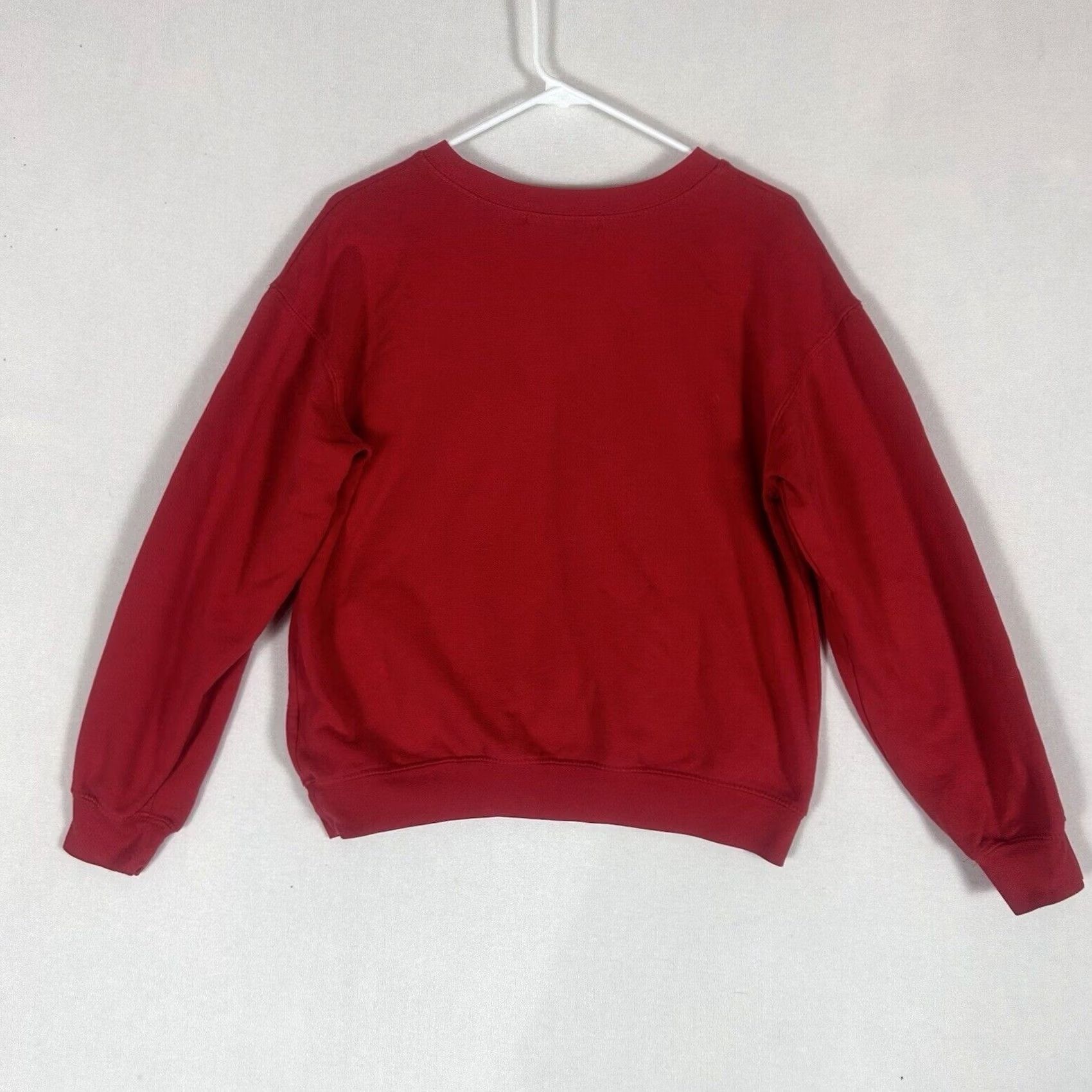 Vintage Ugly Christmas Sweatshirt Womens Juniors Medium Red Long Sleeve Holiday Sweatshirt Christmas Theme Graphic Knit Pullover Casual Winter Mens? (No) Size M / US 6-8 / IT 42-44 - 5 Thumbnail