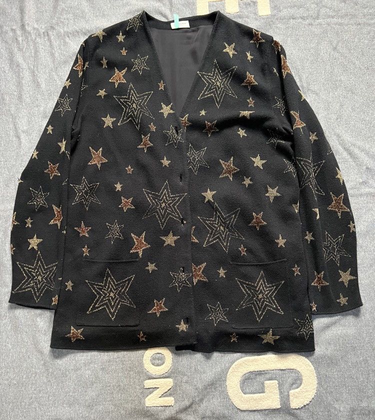 Saint Laurent Star Cardigan | Grailed