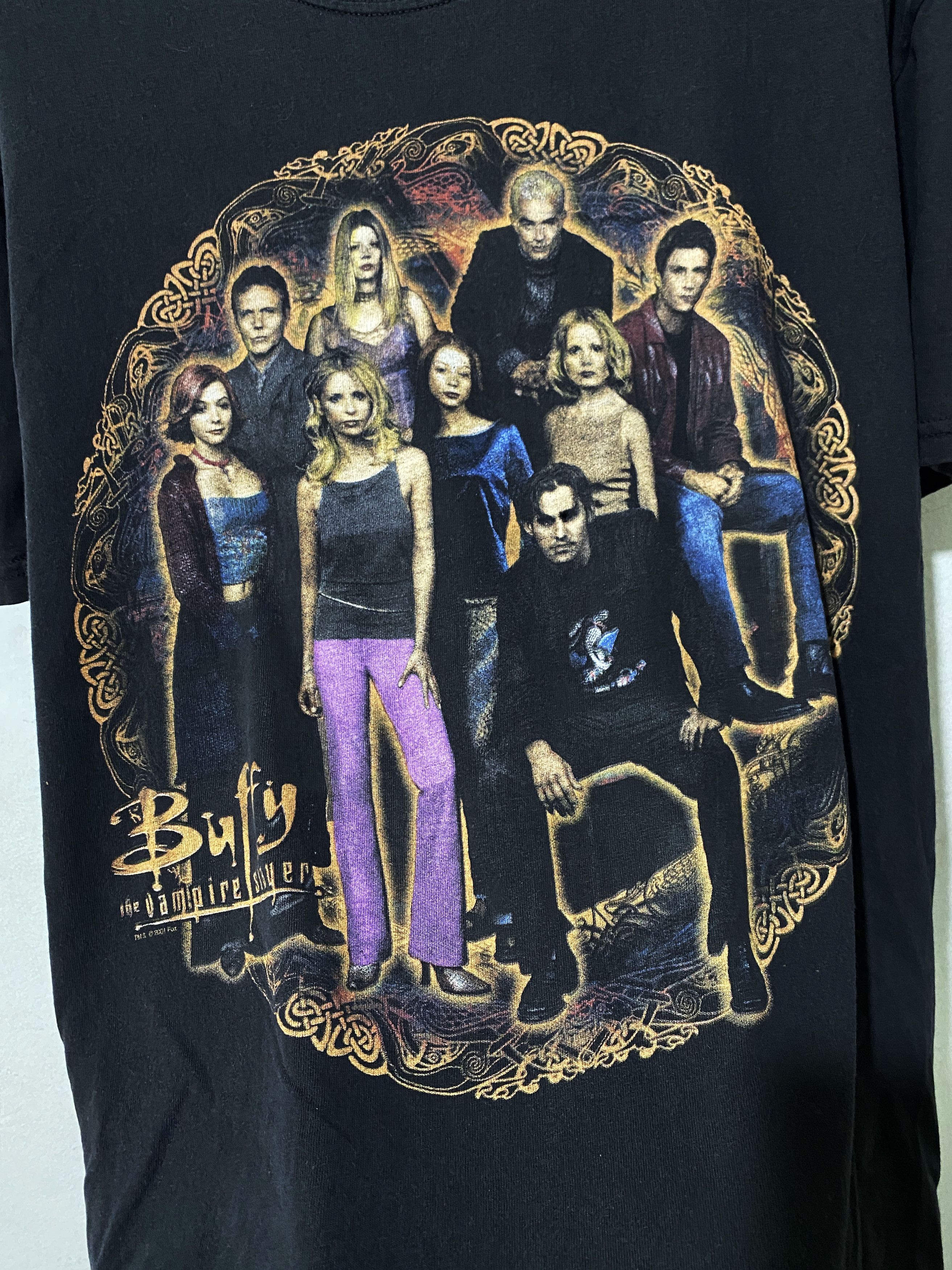 Vintage Vintage 90s Buffy the Vampire Slayer Shirt Size US M / EU 48-50 / 2 - 2 Thumbnail