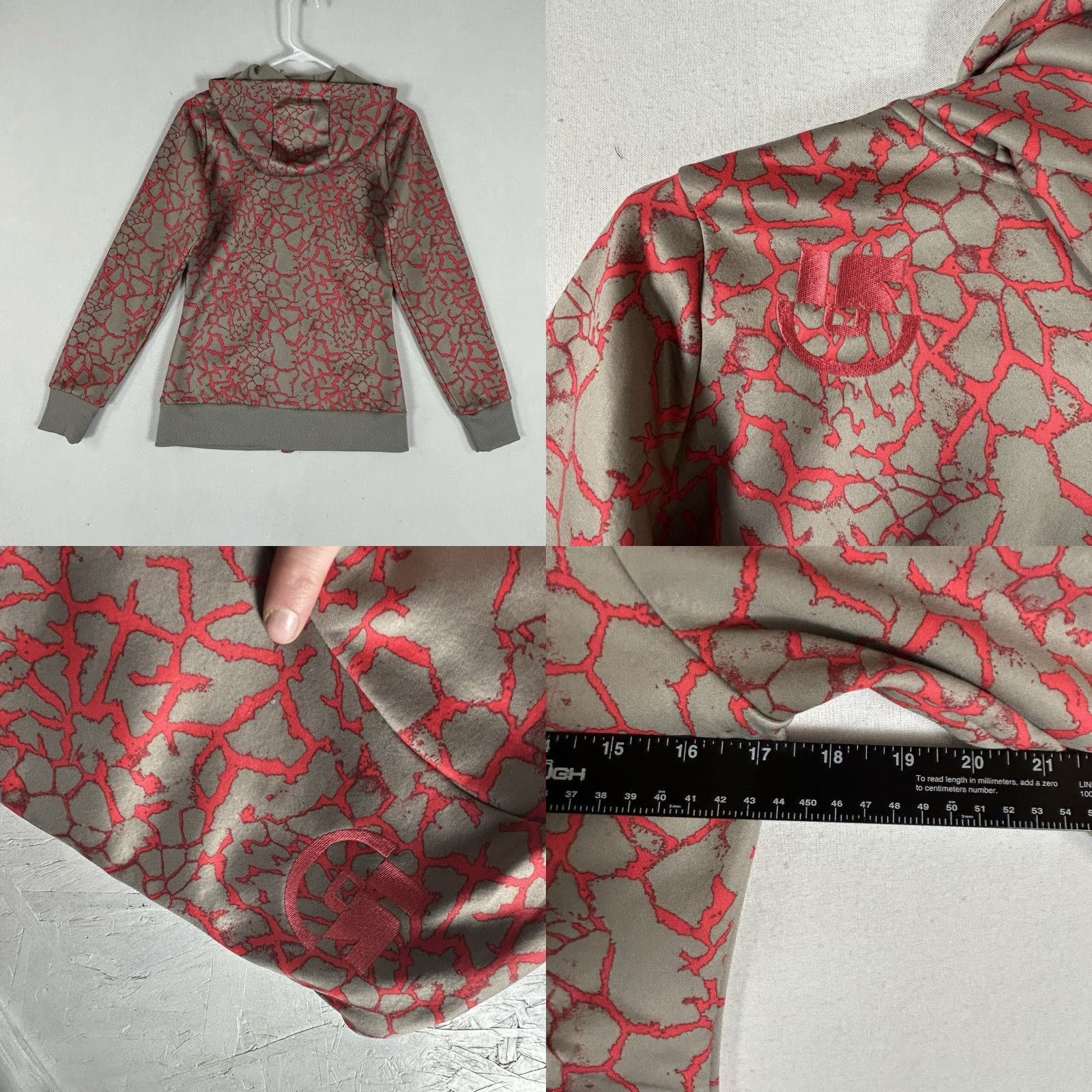 Burton Burton Dryride Full Zip Hoodie Womens Small Red Pockets Sports Casual Size S / US 4 / IT 40 - 8 Thumbnail