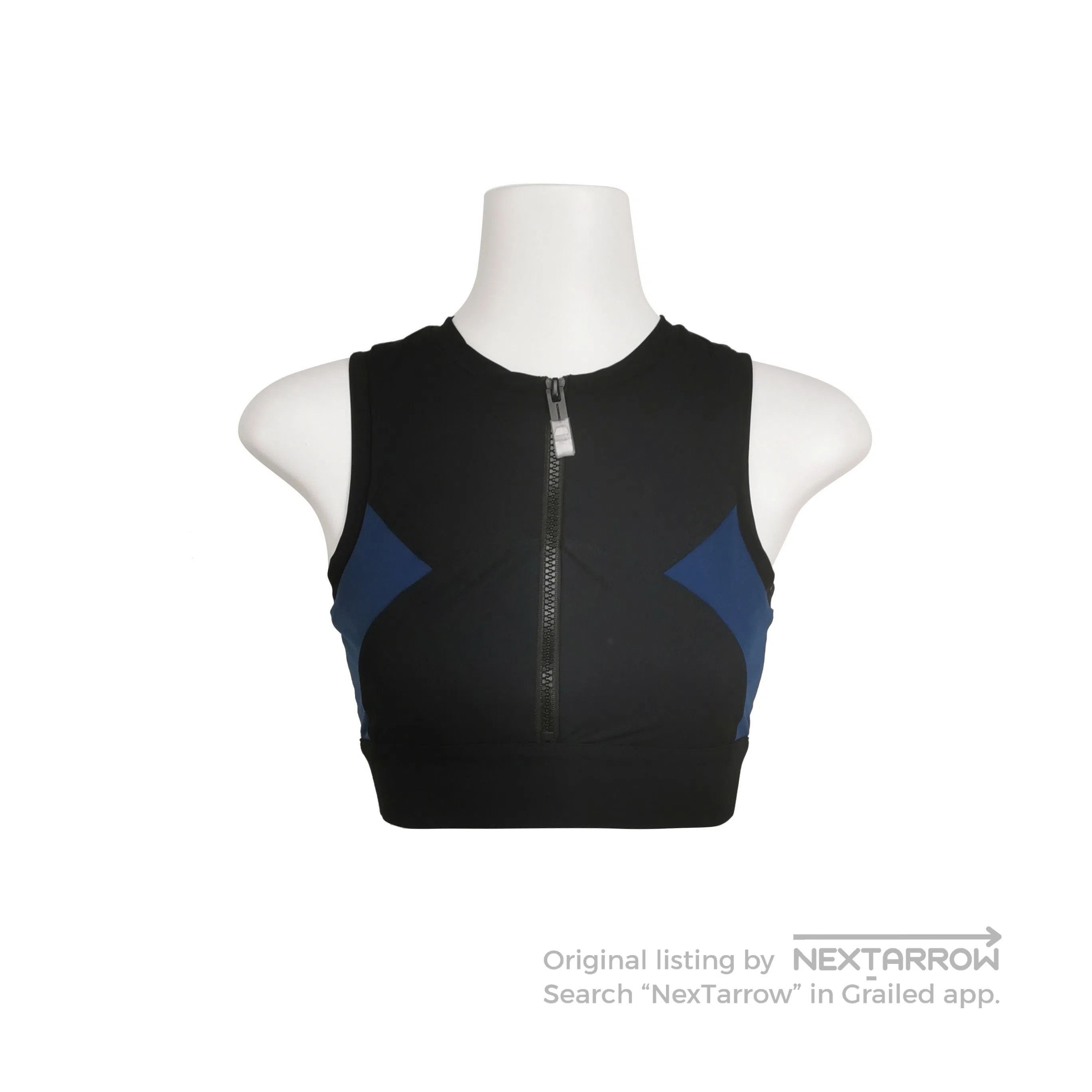 Burberry Burberry Color Block Logo Crop Top . Size US XXS / EU 40 - 1 Thumbnail