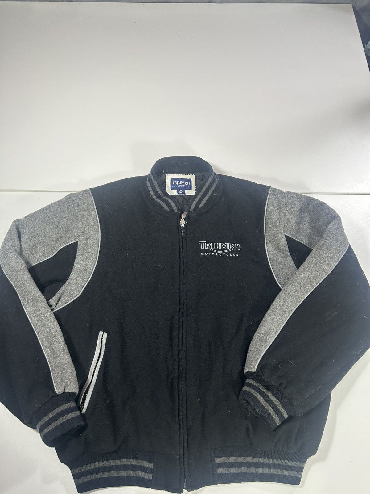 Other Vintage Triumph motorcycles wool mix heavy jacket Size US XL / EU 56 / 4 - 1 Thumbnail
