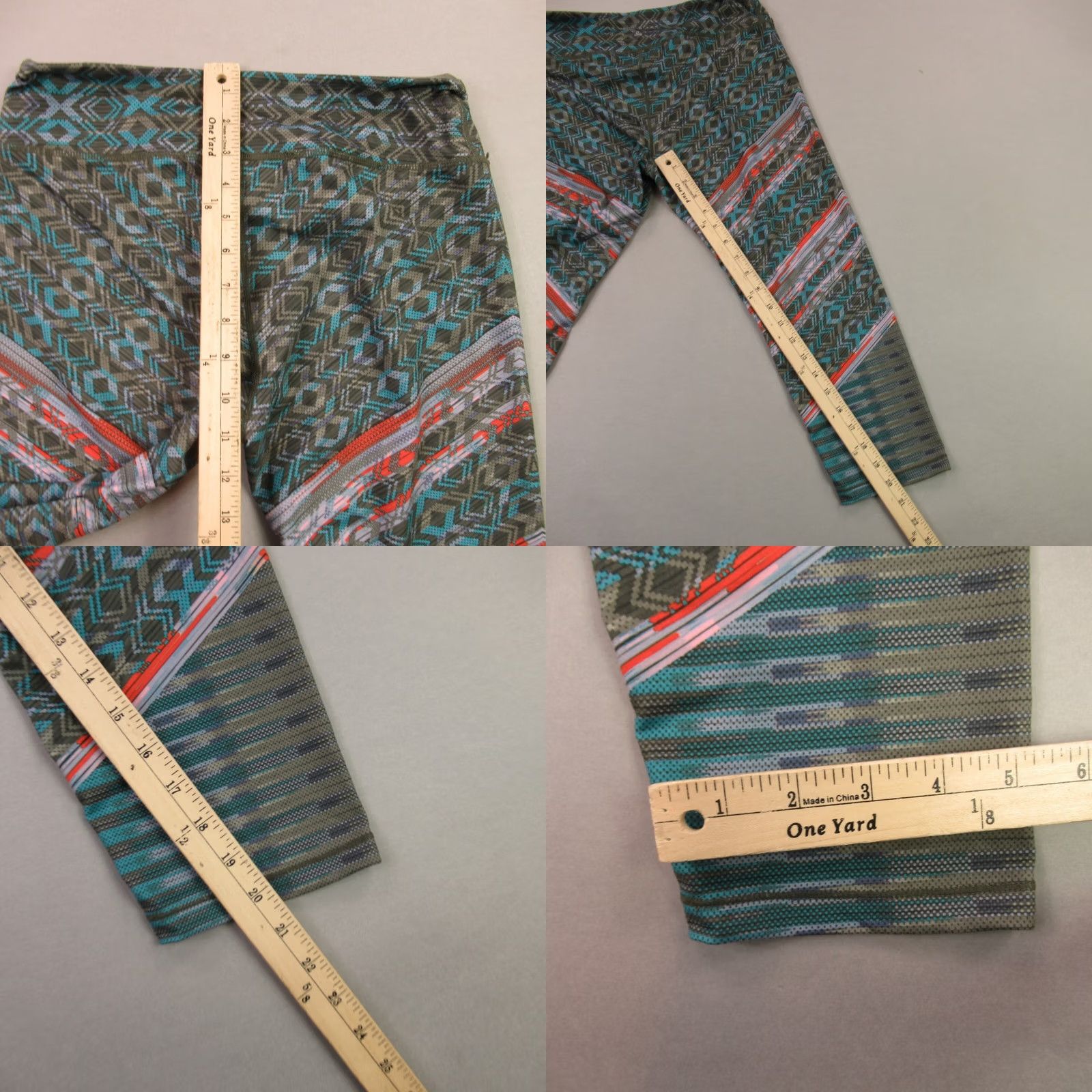 Prana Prana Leggings Womens M Workout Gym Stretch Lightweight Casual Yoga Size 28" / US 6 / IT 42 - 8 Thumbnail