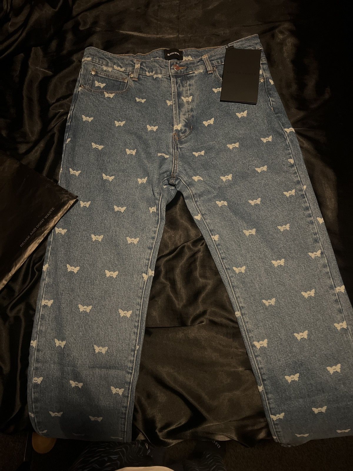 Black Scale Black Scale Denim Jeans Size US 34 / EU 50 - 1 Thumbnail