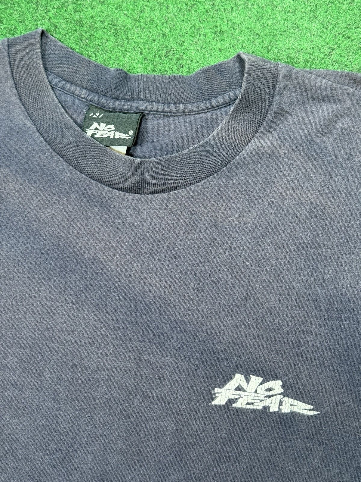 No Fear × Vintage Vintage 90s No Fear Mens Large Hip Hop T Shirt Size US L / EU 52-54 / 3 - 4 Thumbnail