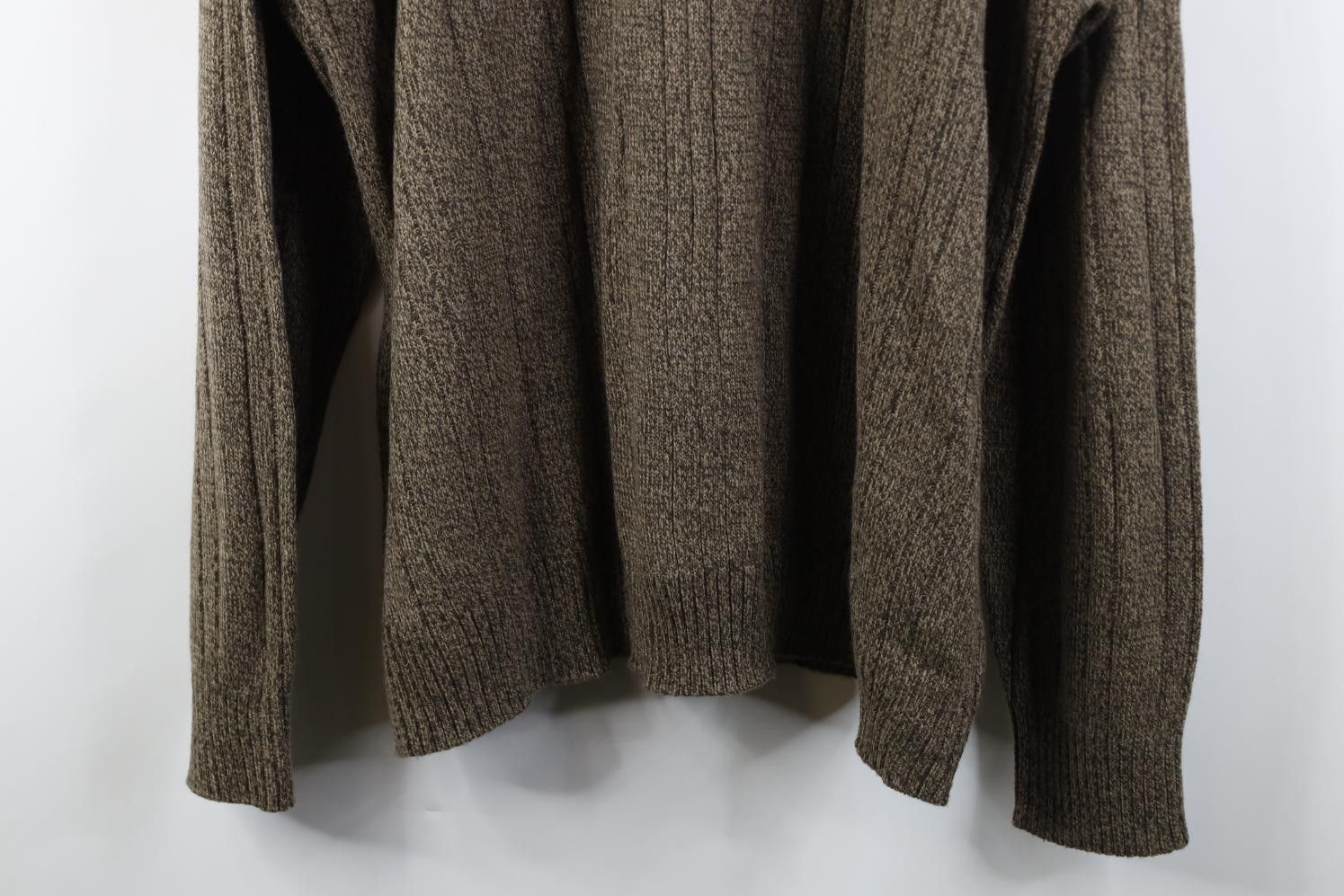 Vintage Vintage 90s Y2K Streetwear Crewneck Sweater Heather Brown Size US XXL / EU 58 / 5 - 3 Thumbnail