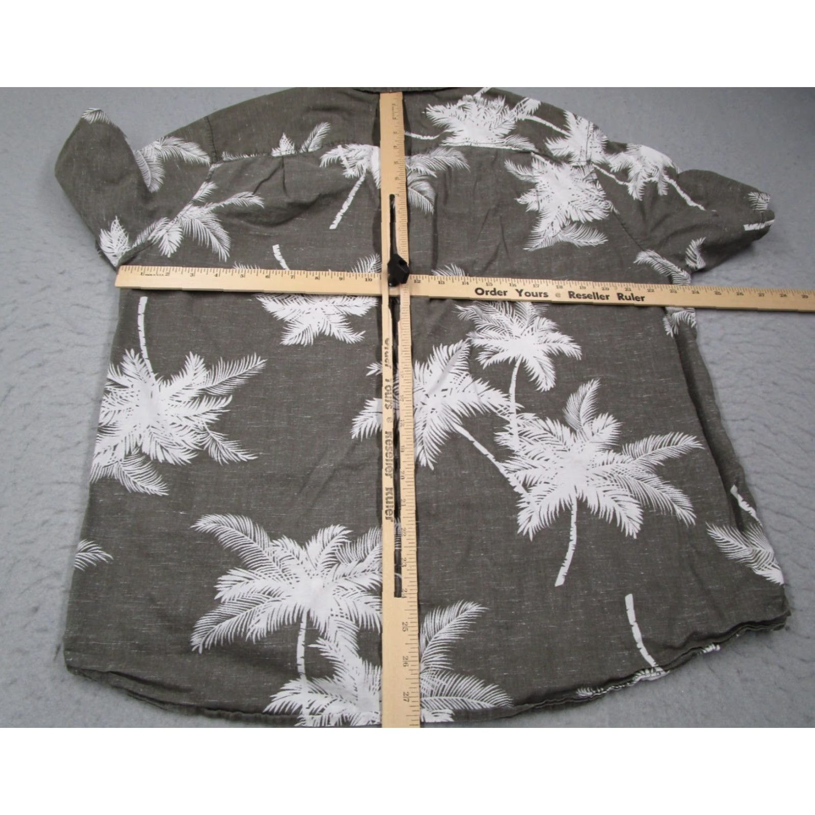 Outerknown VINTAGE None Shirt Mens XL Gray Floral Organic Hemp Casual Summer Beach Retro Outdoor Hawaiian Men Size US XL / EU 56 / 4 - 6 Thumbnail