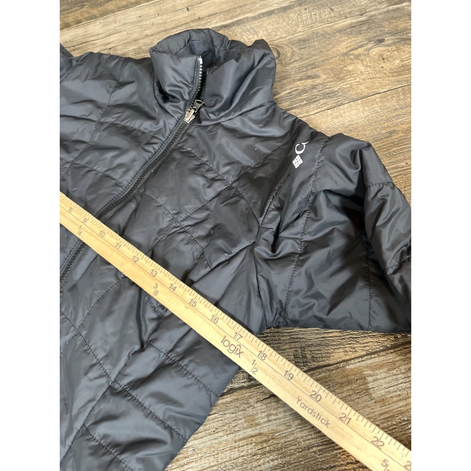 Vintage Columbia Omniheat Puffer Jacket Womens Small Parka Lined Full Zip Black S Regular Zip Men? Size S / US 4 / IT 40 - 3 Thumbnail