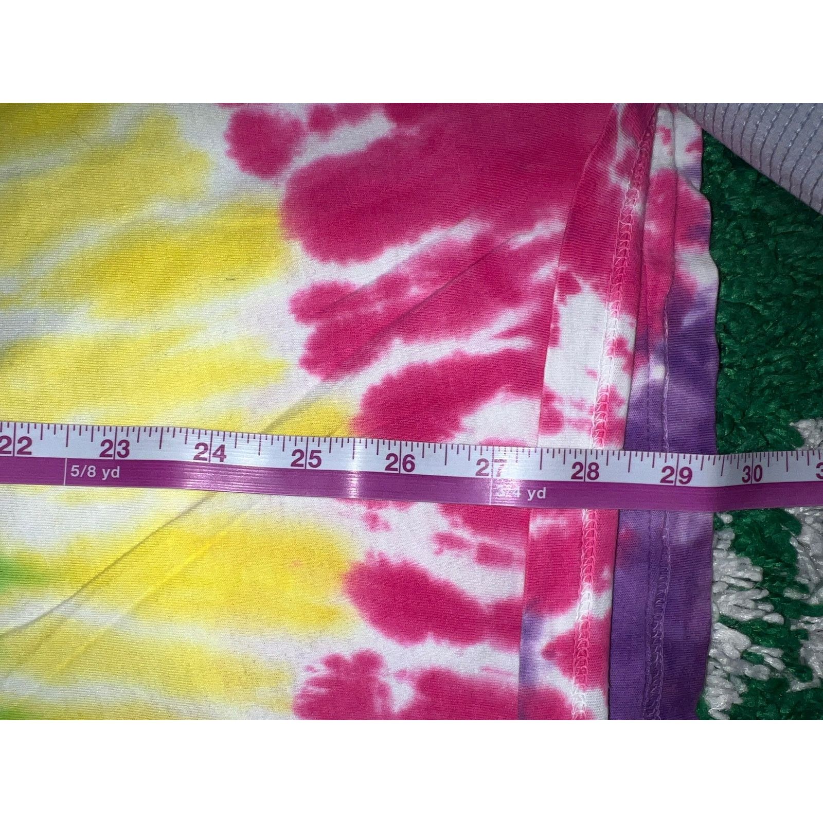 Basic Editions Basics Rainbow Spiral Tie Dye Shirt Pacsun PS Y2K 2000s M Size US M / EU 48-50 / 2 - 8 Thumbnail
