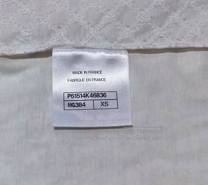 Chanel Chanel White sequin short sleeves Size XS / US 0-2 / IT 36-38 - 6 Thumbnail