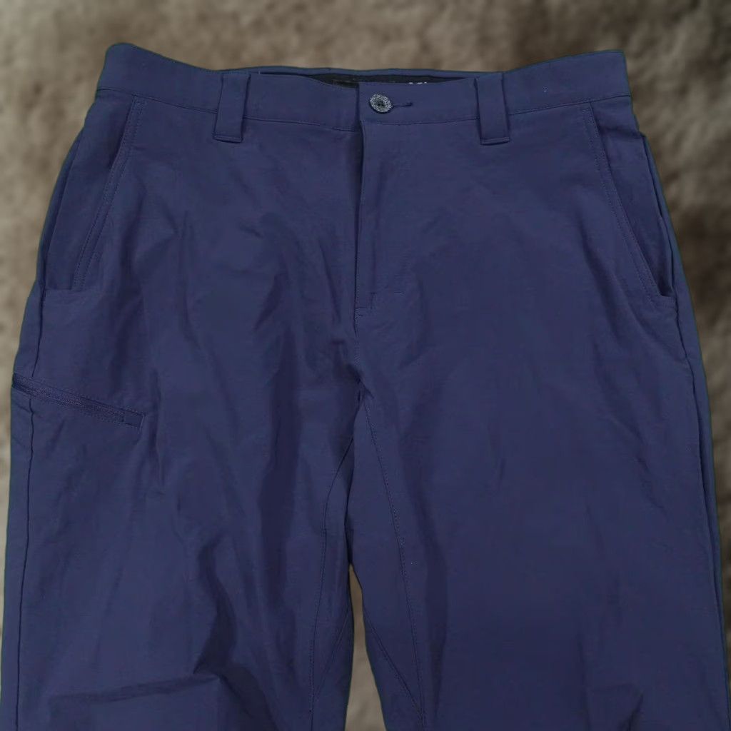 Orvis Orvis Pants Mens 34x32 Blue Cargo Microfiber Nylon Spandex Stretch Pockets Outdoor/Travel Size US 34 / EU 50 - 1 Thumbnail