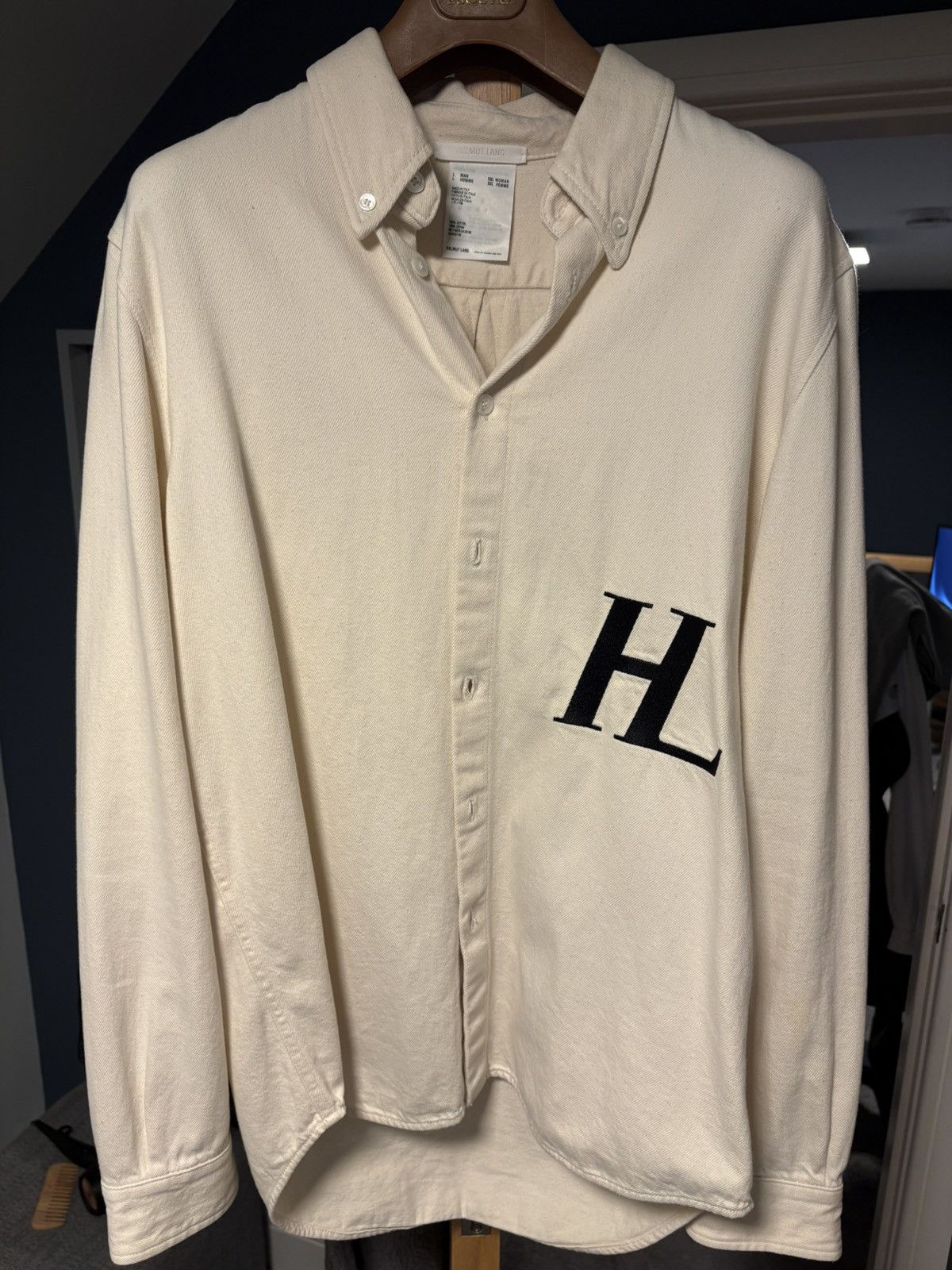 Helmut Lang Helmut Lang HL Masc Button Up Shirt Size US L / EU 52-54 / 3 - 1 Thumbnail