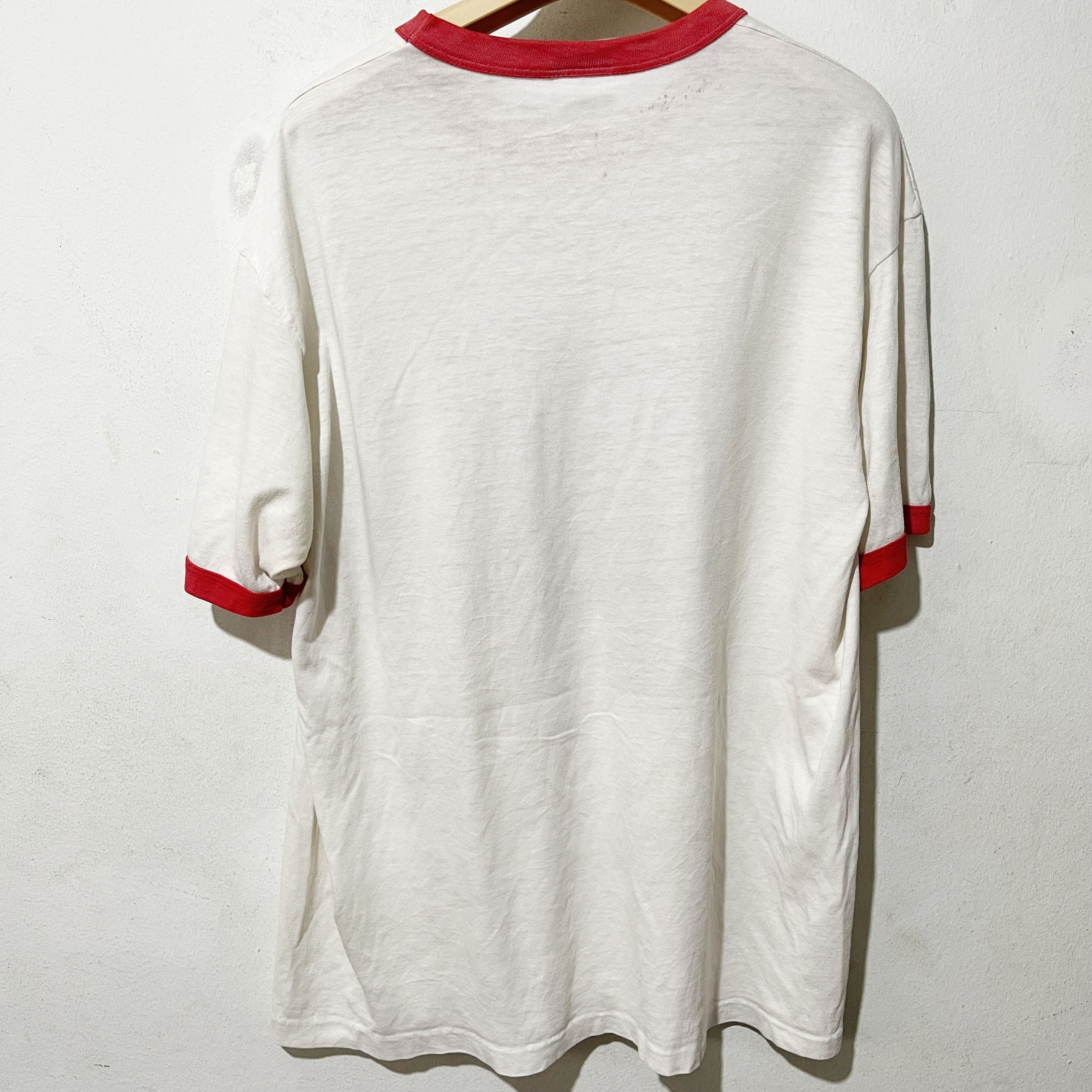 Vintage Vintage 90s Chicago Ringer Tee Size US L / EU 52-54 / 3 - 3 Thumbnail