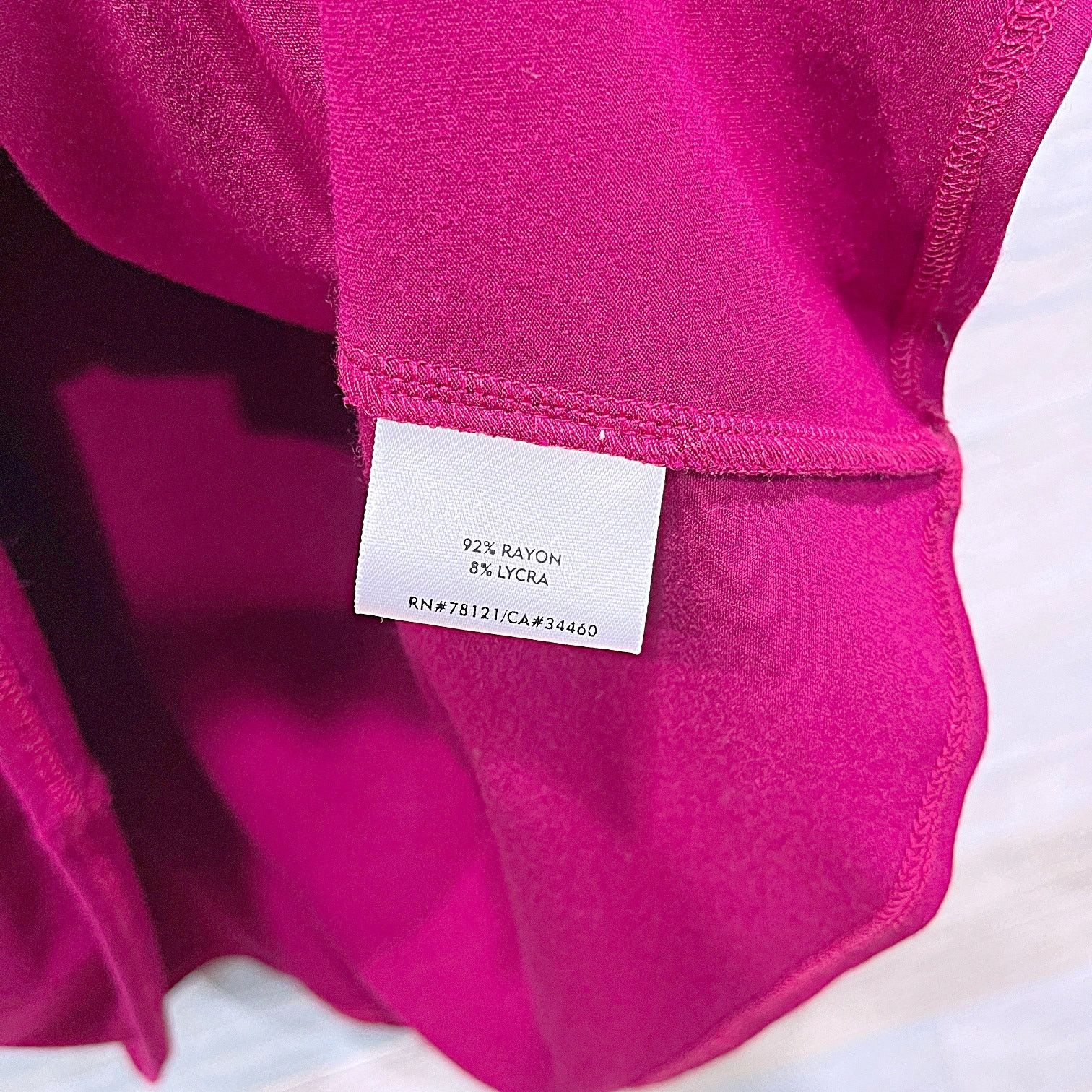 Eileen Fisher Eileen Fisher Half Sleeve Jersey Tunic Top Pink A Line PS Size S / US 4 / IT 40 - 6 Thumbnail