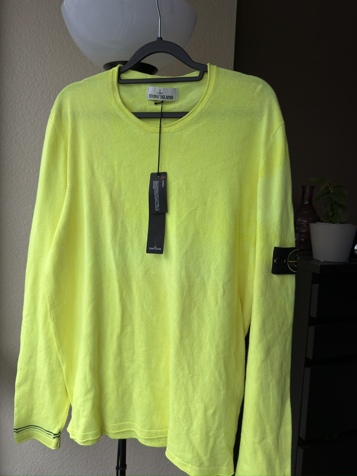 Stone Island Stone island new lime long sleeve Size US XL / EU 56 / 4 - 18 Thumbnail