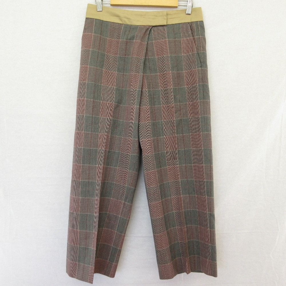 Other Other Drawer Check Wide Pants Textile Pants 6514-236-0870 DUTY FREE for USA Size ONE SIZE - 1 Thumbnail