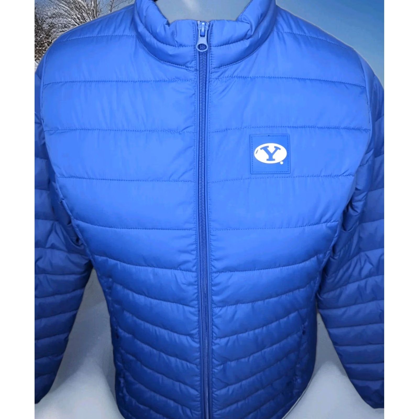 Vintage VINTAGE BYU Puffer Jacket Shirt? Size M / US 6-8 / IT 42-44 - 6 Thumbnail