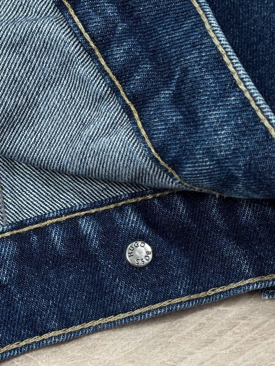 Hugo Boss Vintage Hugo Boss 80 / 90s Denim Jacket Size L Size US L / EU 52-54 / 3 - 6 Thumbnail