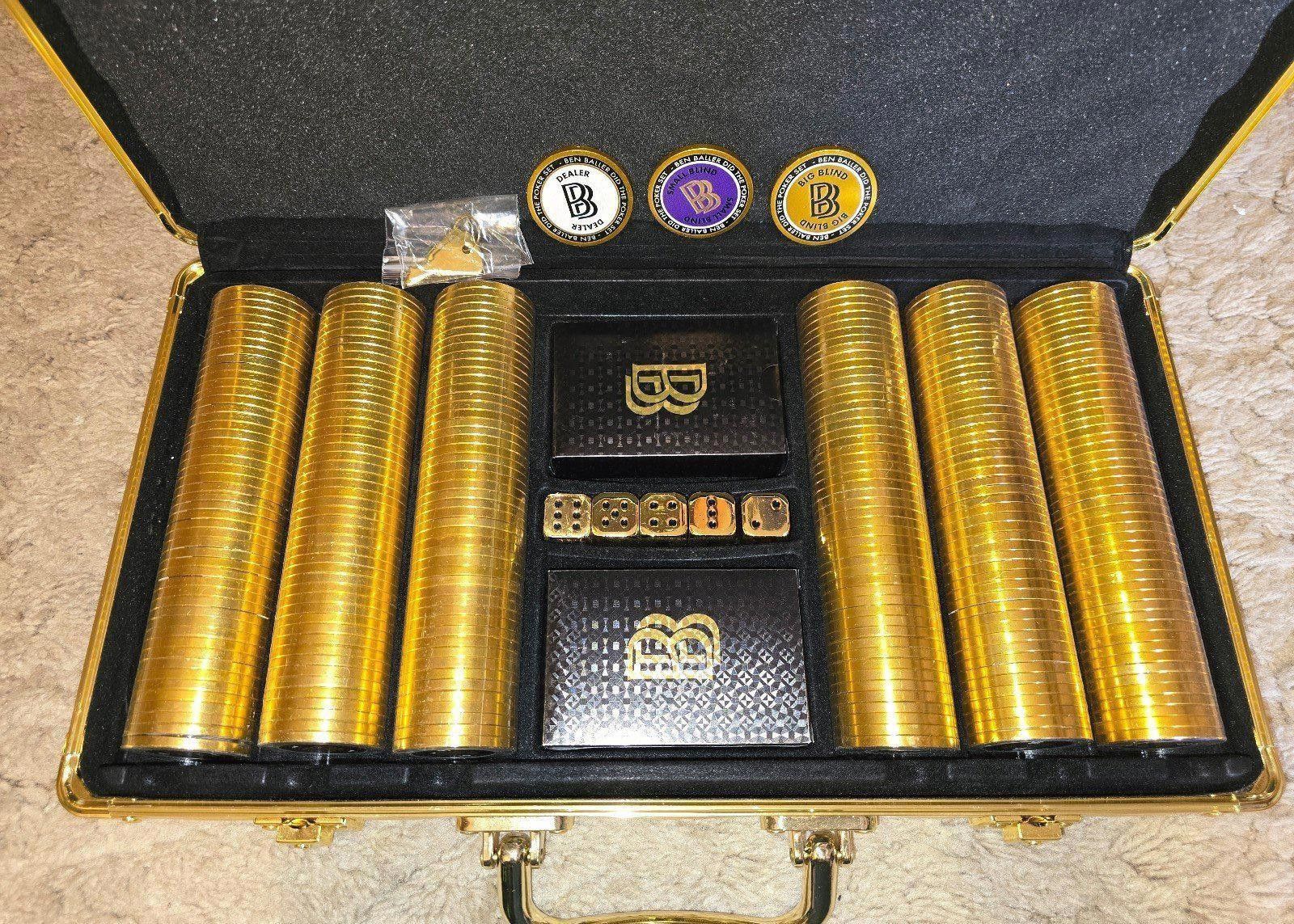 Designer Ben Baller Limited Edition Poker Set Size ONE SIZE - 1 Thumbnail