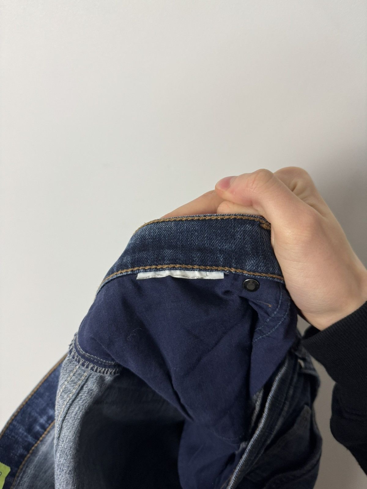 Versace Versace Jeans Metal Logo Denim Luxury Designer Y2K style Size US 31 - 19 Thumbnail