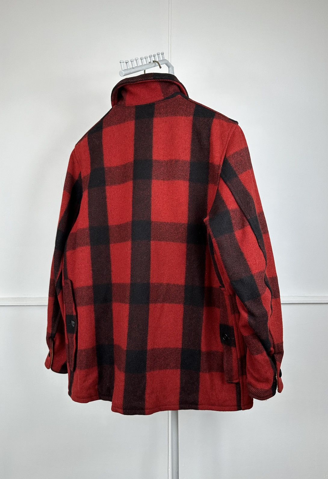 Chippewa 50s Chippewa Mackinaw Red Plaid Wool Hunting Jackets Size US L / EU 52-54 / 3 - 9 Thumbnail