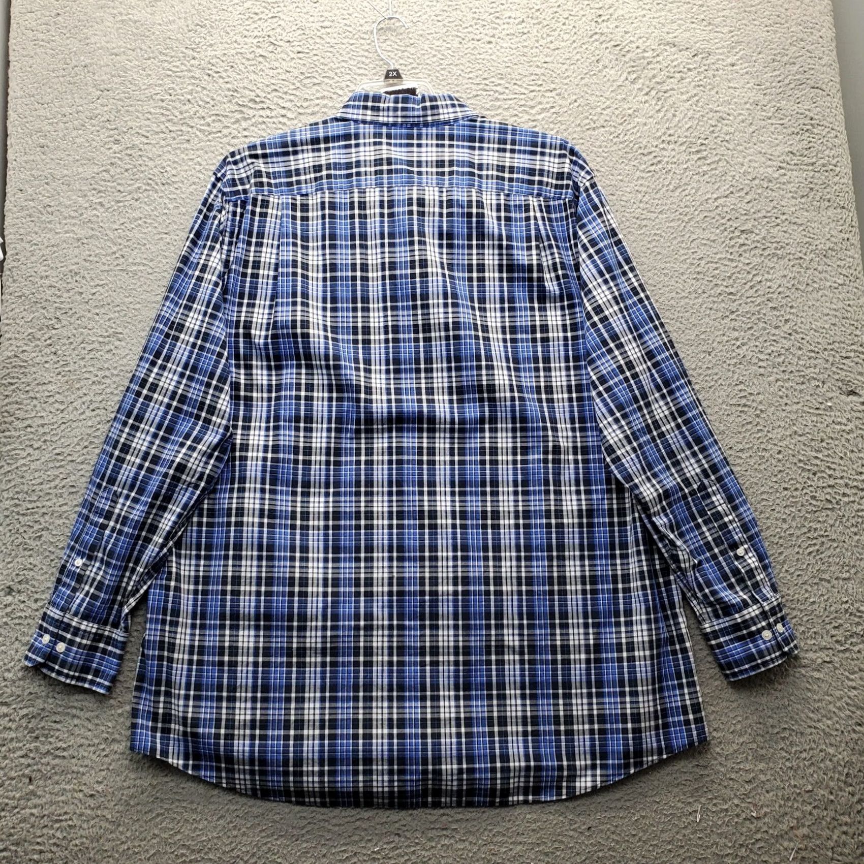 Nautica Nautica Casual Shirt Mens 2XL Multi Plaid Cotton Classic Fit Button-Down Shirt Size US XXL / EU 58 / 5 - 2 Thumbnail