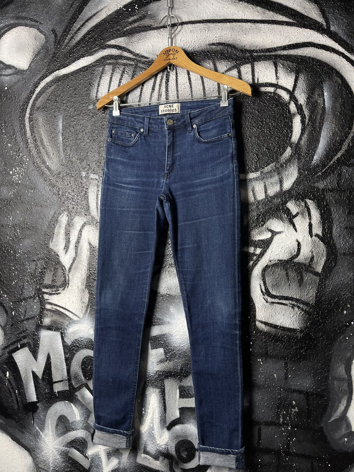 Acne Studios Acne Studios Skin 5 Soft Rinse Jeans Woman’s Size 28/34 Size 28" / US 6 / IT 42 - 1 Thumbnail