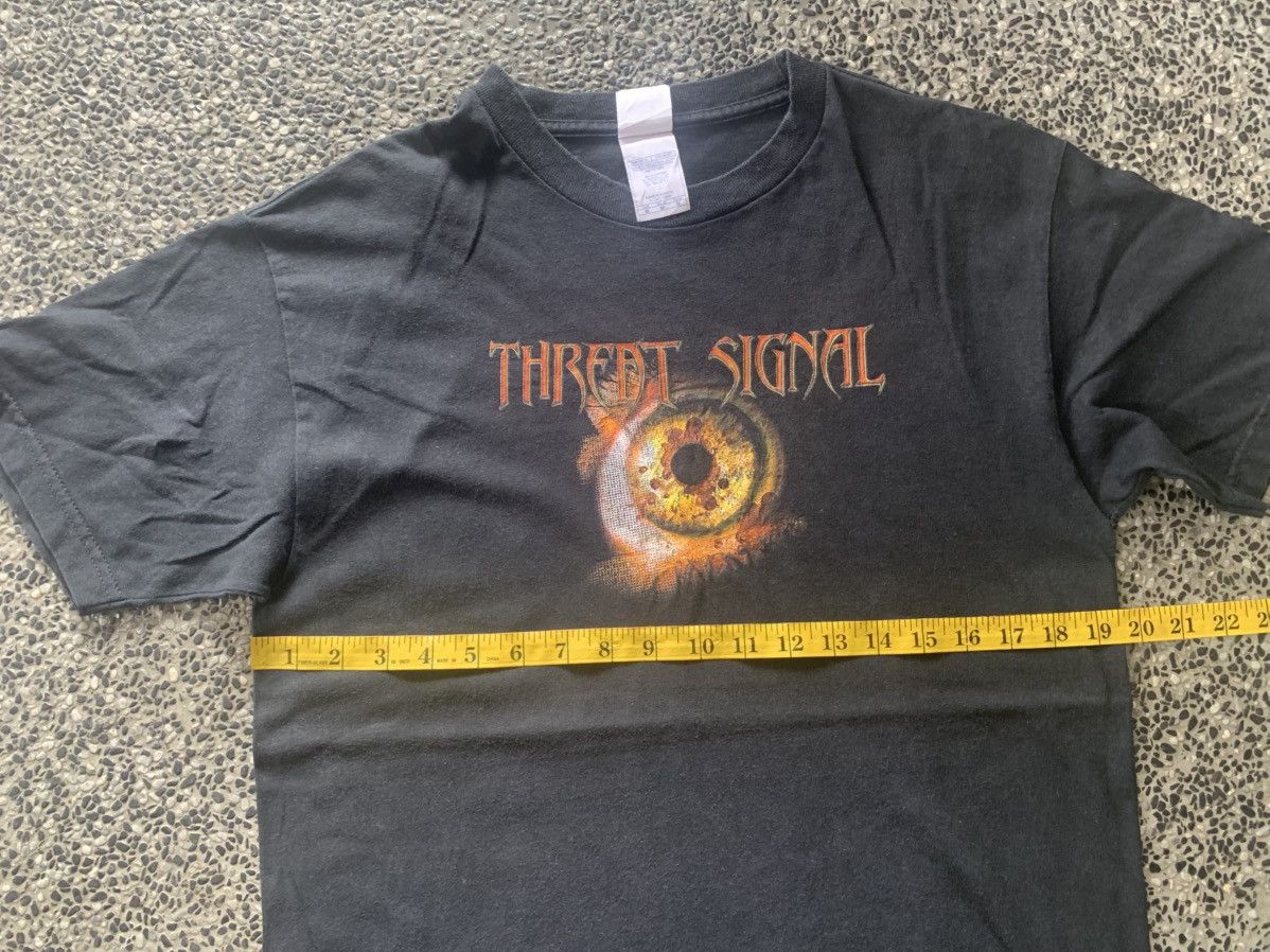 Band Tees × Vintage Vintage Threat Signal Canadian Heavy Metal Band T shirt Size US M / EU 48-50 / 2 - 7 Thumbnail