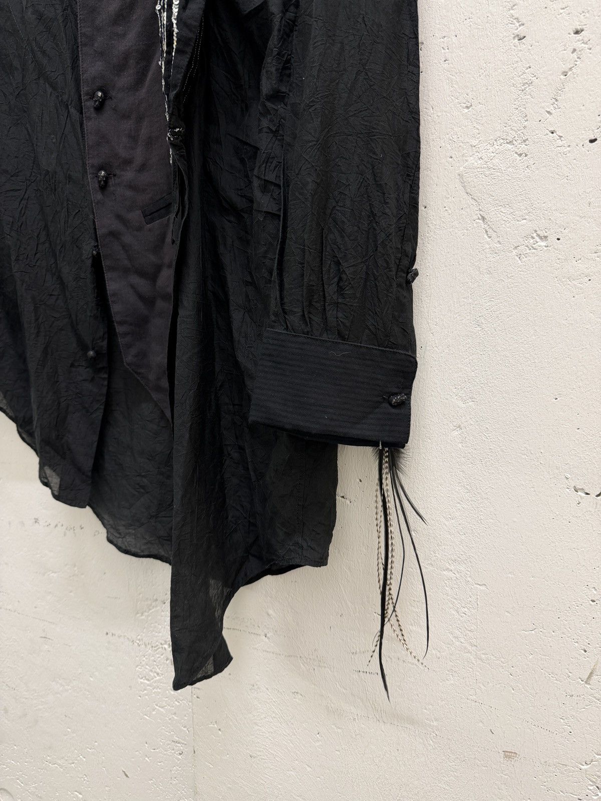If Six Was Nine If Six Was Nine Sequin Deconstructed Layered Shirt Size S / US 4 / IT 40 - 7 Thumbnail