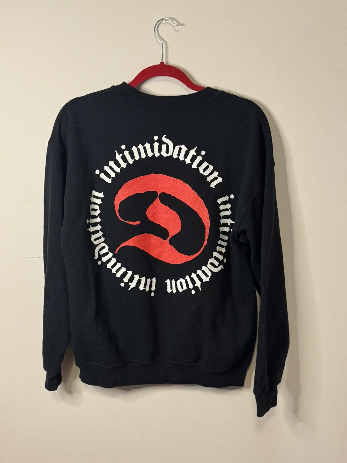 Band Tees DEATHWISH "INTIMIDATION" CREW NECK SWEATSHIRT Size US M / EU 48-50 / 2 - 2 Thumbnail