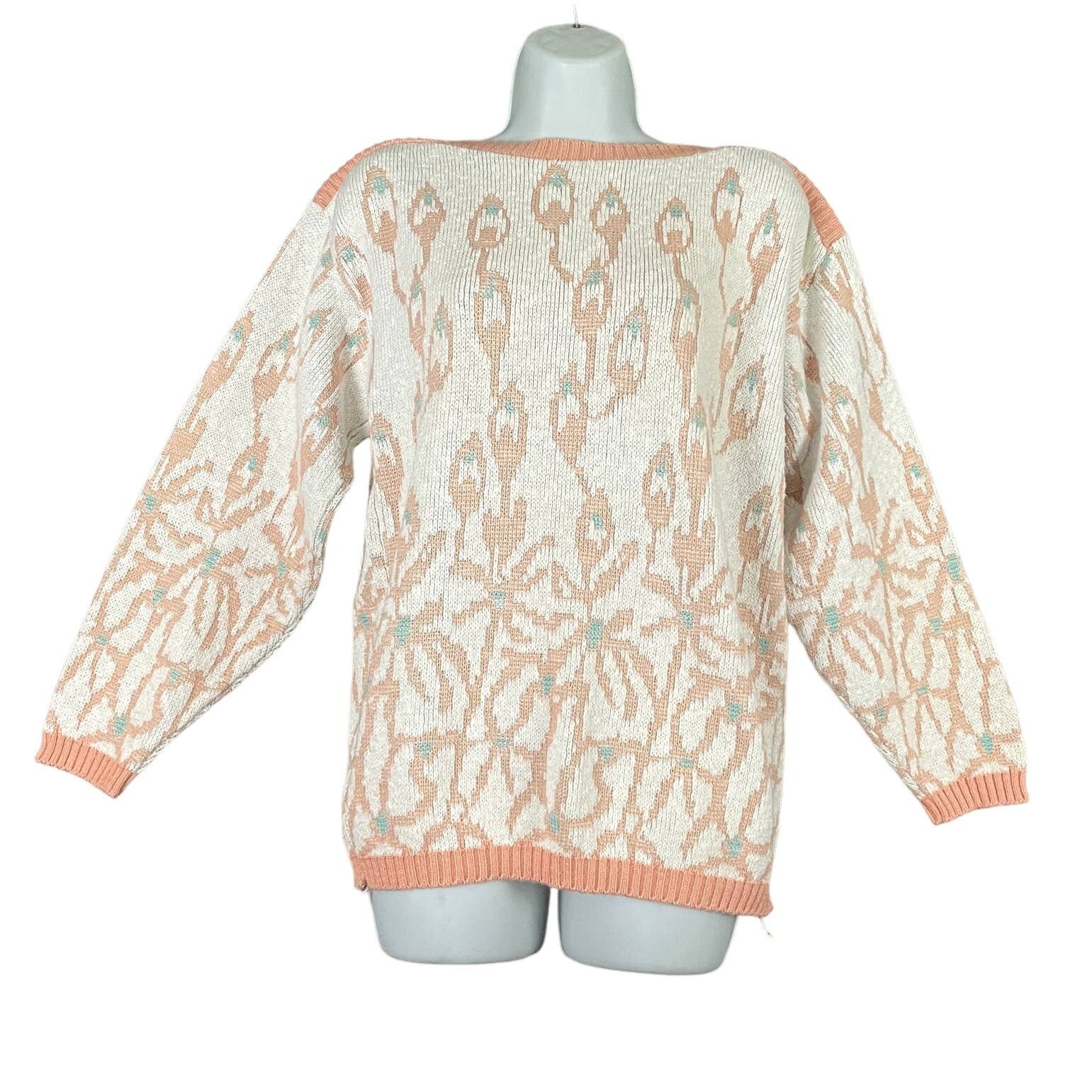 Diane von Furstenberg VTG Diane Von Furstenberg Pullover Knit Sweater SMALL Size S / US 4 / IT 40 - 1 Thumbnail
