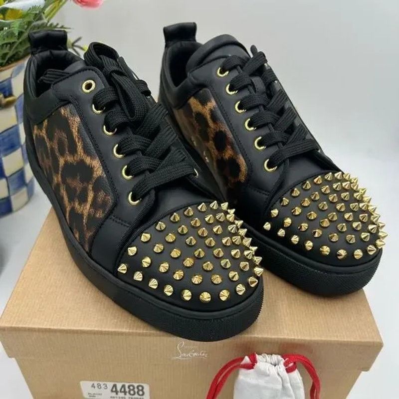 Men's Christian Louboutin Louis Jr spikes Orlato sneakers