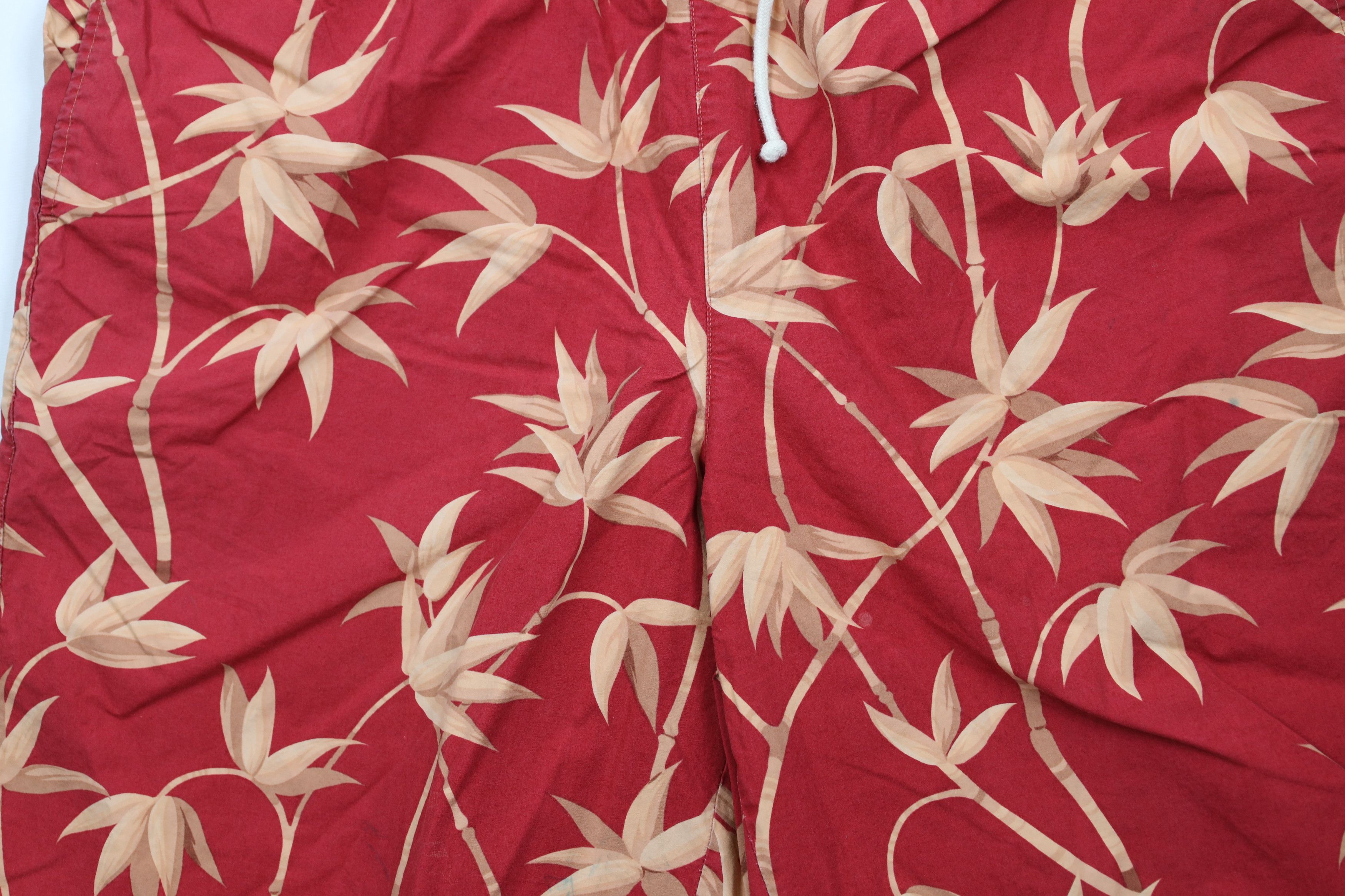 Ralph Lauren × Vintage Vintage 90s Ralph Lauren Flower Lined Shorts Trunks USA Size US 36 / EU 52 - 3 Thumbnail